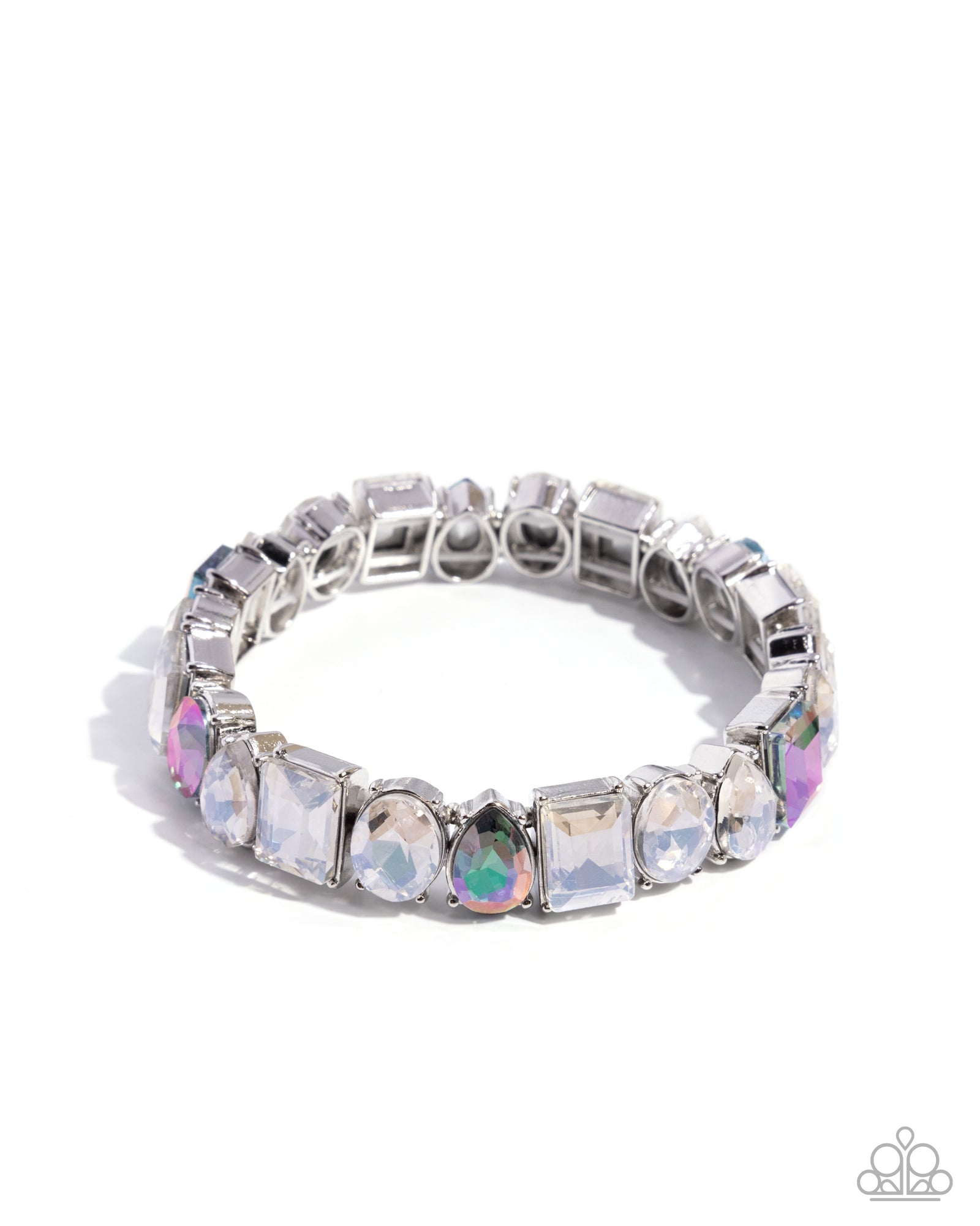Eclectic Establishment Multi Gem Bracelet - Paparazzi Accessories- lightbox - CarasShop.com - Paparazzi Jewelry by Cara Jewels