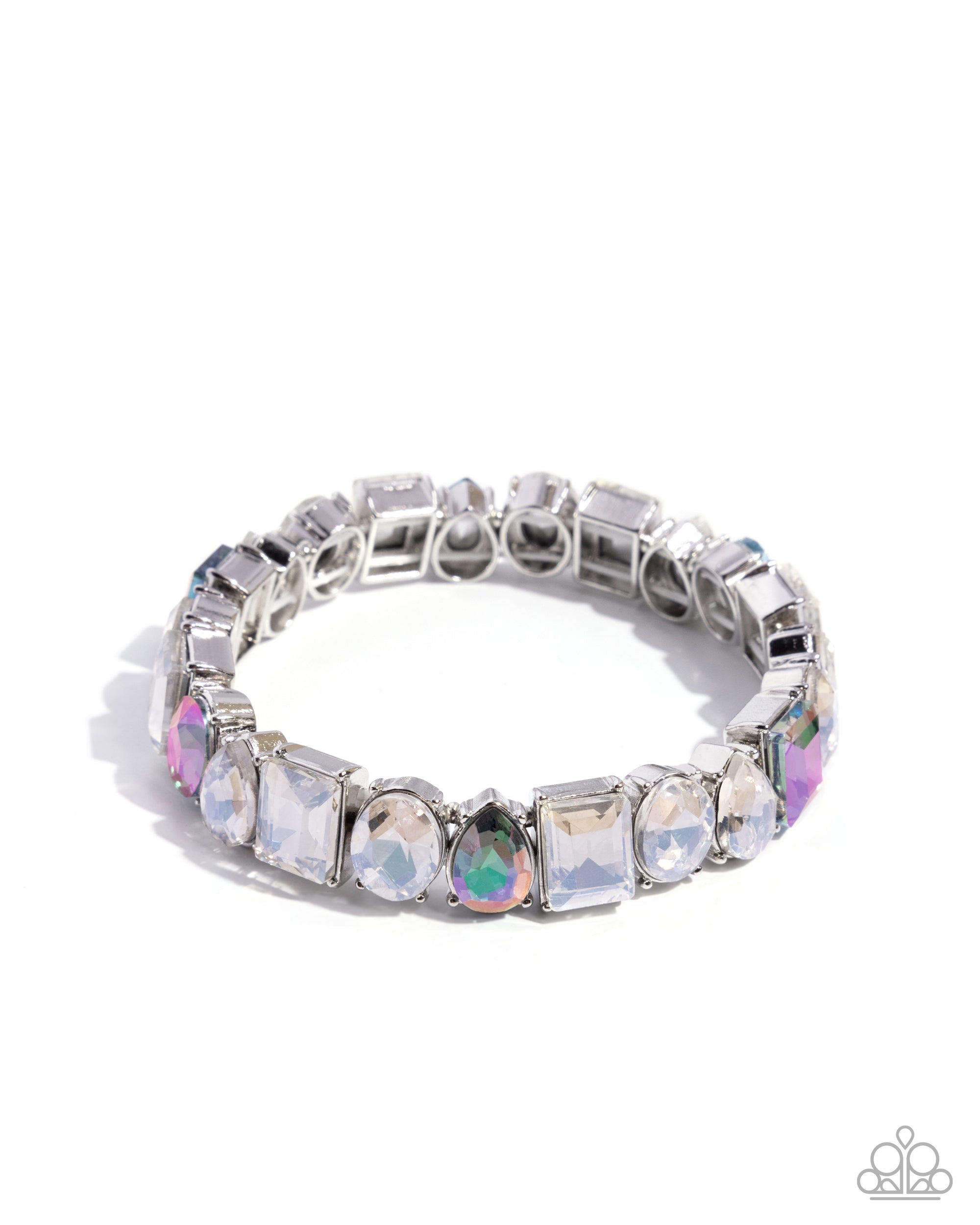 Eclectic Establishment Multi Gem Bracelet - Paparazzi Accessories- lightbox - CarasShop.com - Paparazzi Jewelry by Cara Jewels