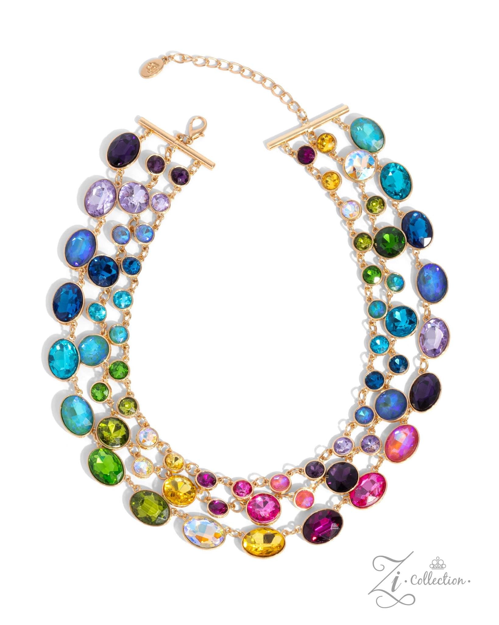 Elated 2024 Zi Collection Necklace - Paparazzi Accessories- lightbox - CarasShop.com - Paparazzi Jewelry by Cara Jewels