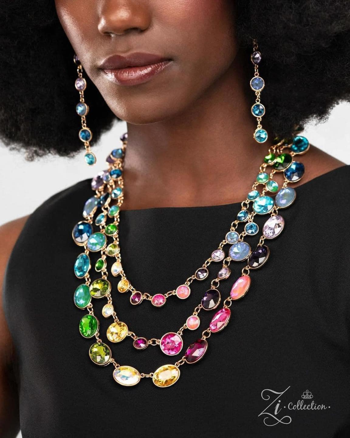 Elated 2024 Zi Collection Necklace - Paparazzi Accessories- lightbox - CarasShop.com - Paparazzi Jewelry by Cara Jewels