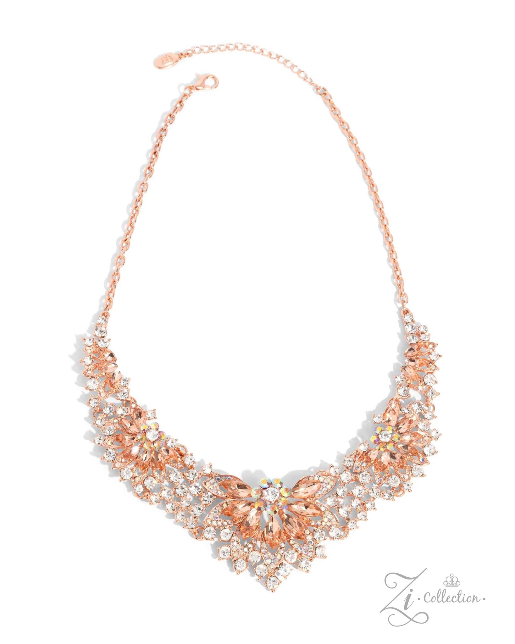 Endearing 2024 Zi Collection Necklace - Paparazzi Accessories- lightbox - CarasShop.com - Paparazzi Jewelry by Cara Jewels