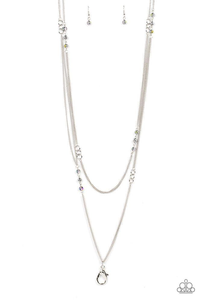 Ethereal Expectations Multi Necklace - Paparazzi Accessories- lightbox - CarasShop.com - Paparazzi Jewelry by Cara Jewels