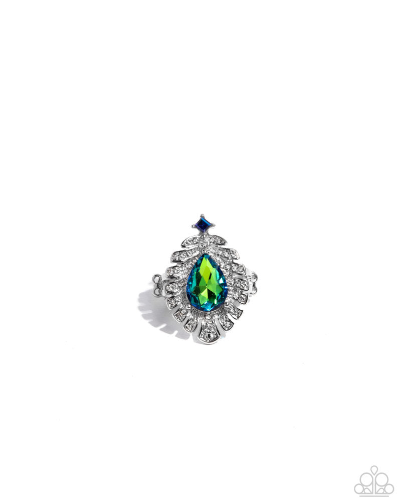 Extended Elite Multi Ring - Paparazzi Accessories- lightbox - CarasShop.com - Paparazzi Jewelry by Cara Jewels
