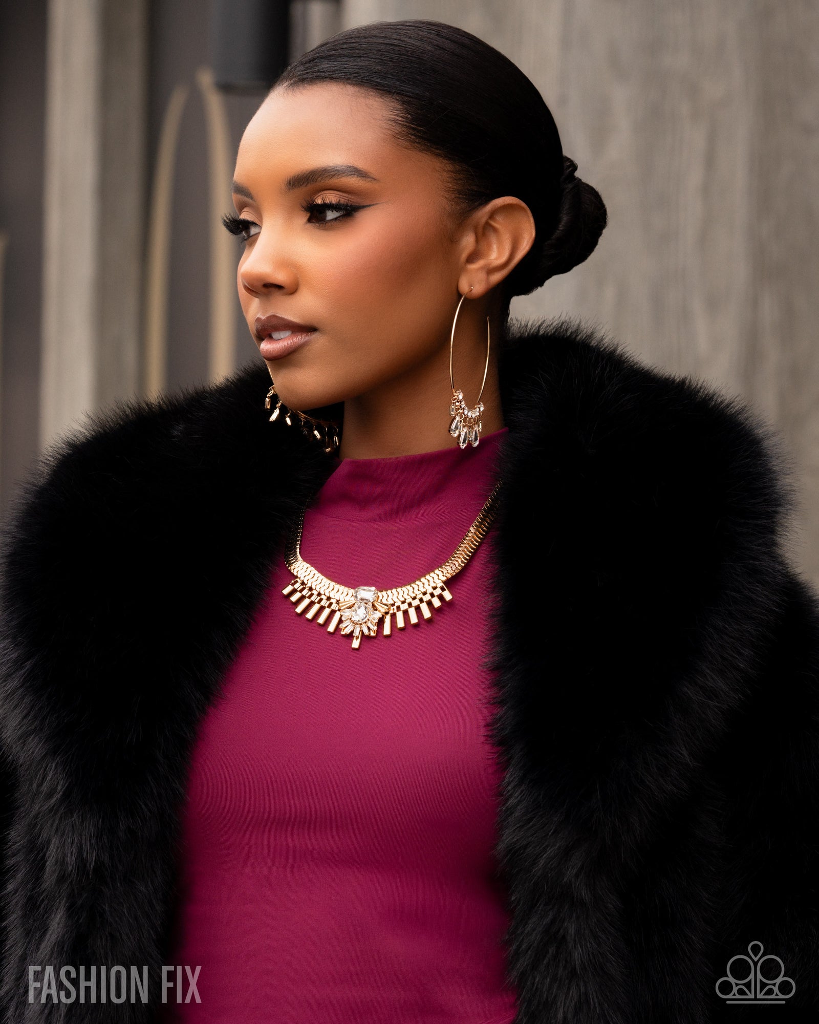 Fiercely 5th Avenue Set - April 2026 - Paparazzi Accessories- Complete Look - CarasShop.com - Paparazzi Jewelry by Cara Jewels