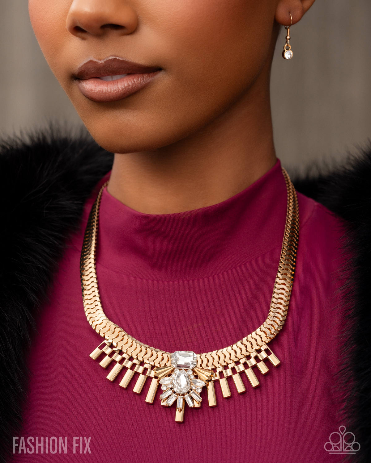 Fiercely 5th Avenue Set - April 2026 - Paparazzi Accessories- Necklace - CarasShop.com - Paparazzi Jewelry by Cara Jewels