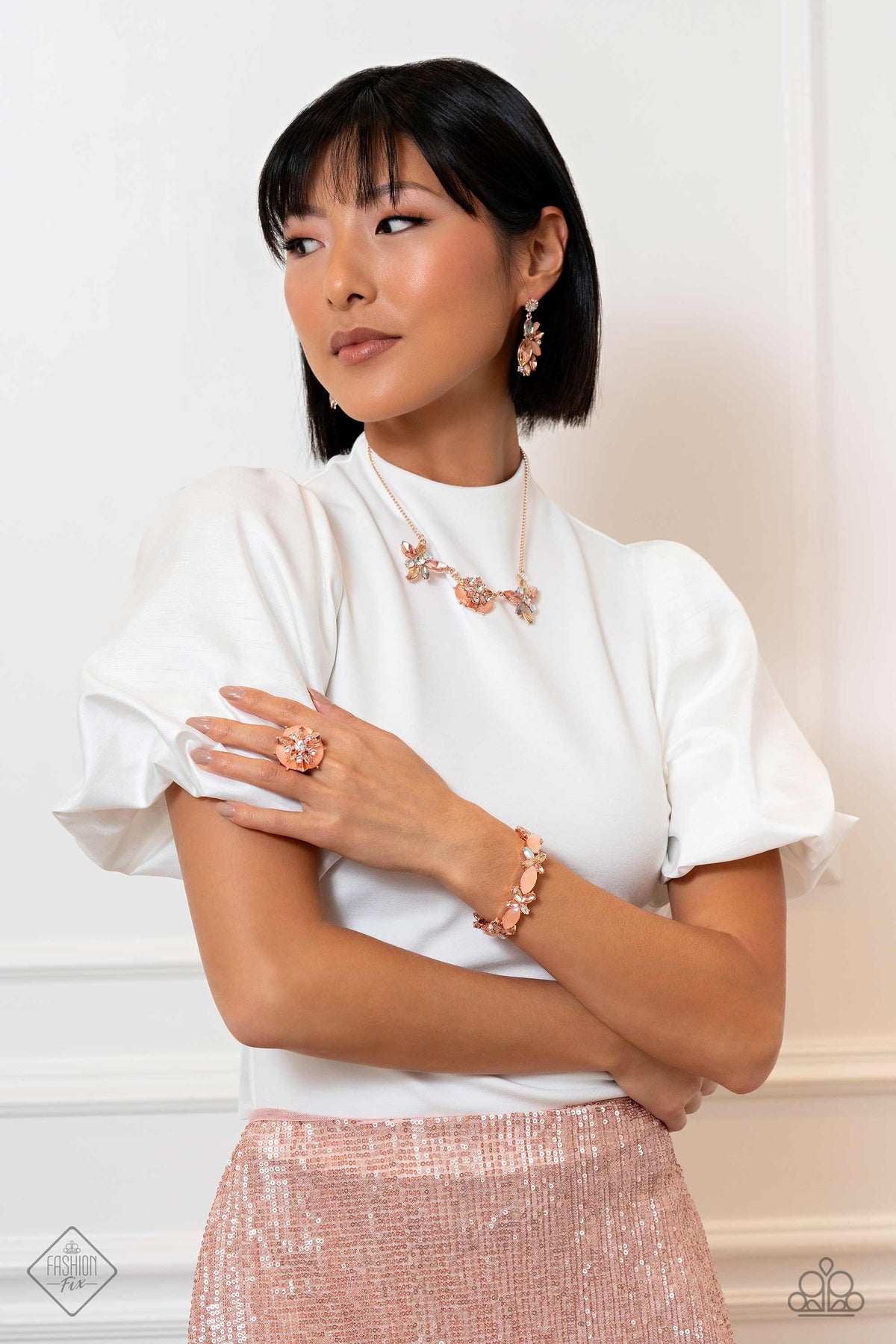 Fiercely 5th Avenue Set - December 2023 - Paparazzi Accessories- Complete Look - CarasShop.com - Paparazzi Jewelry by Cara Jewels