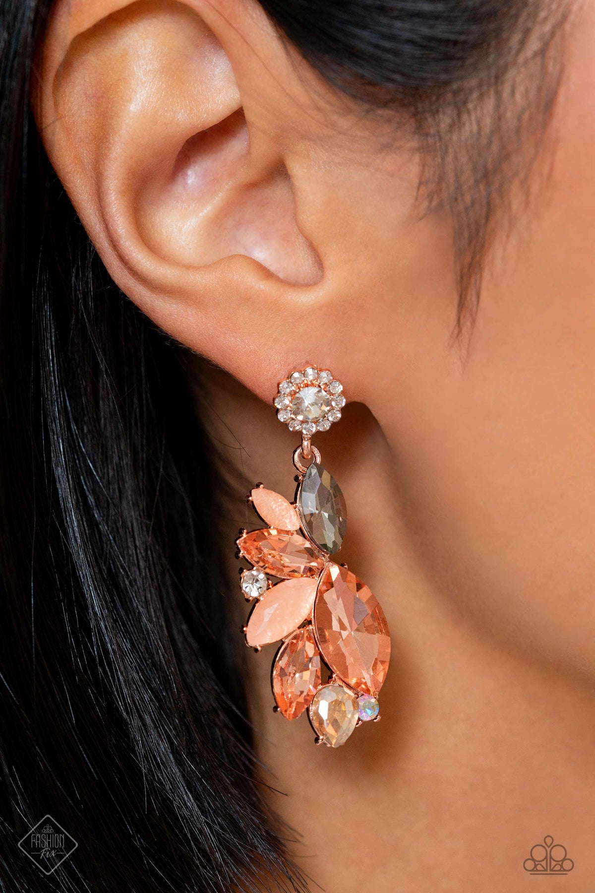Fiercely 5th Avenue Set - December 2023 - Paparazzi Accessories- Earrings - CarasShop.com - Paparazzi Jewelry by Cara Jewels