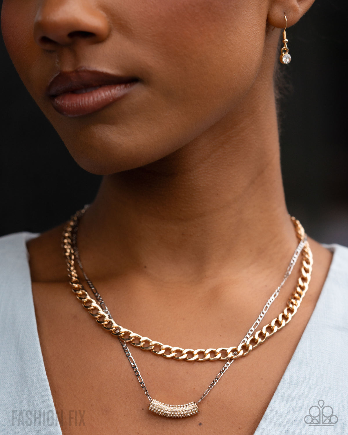 Fiercely 5th Avenue Set - July 2026 - Paparazzi Accessories- Necklace - CarasShop.com - Paparazzi Jewelry by Cara Jewels