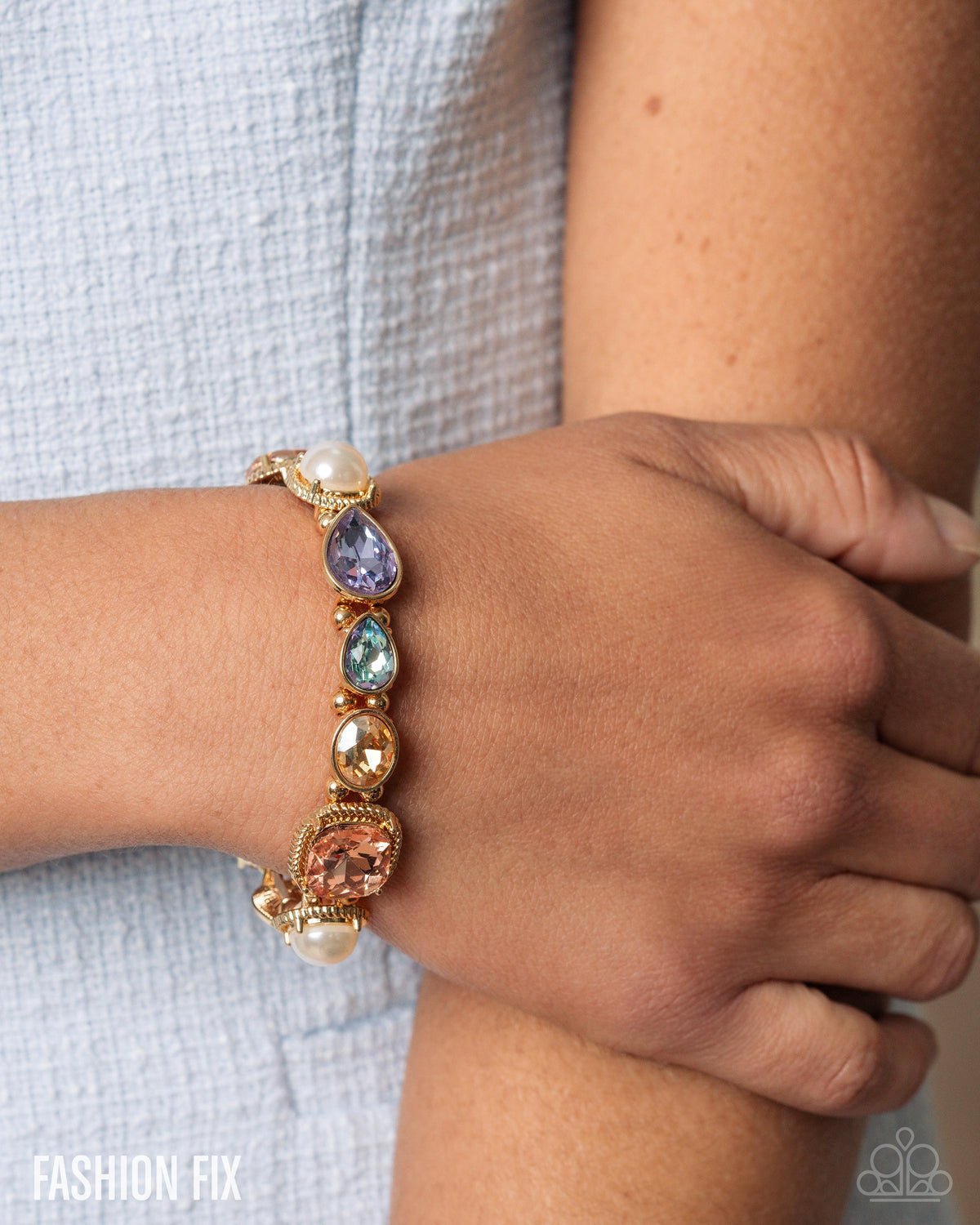 Fiercely 5th Avenue Set - June 2025 - Paparazzi Accessories- Bracelet - CarasShop.com - Paparazzi Jewelry by Cara Jewels