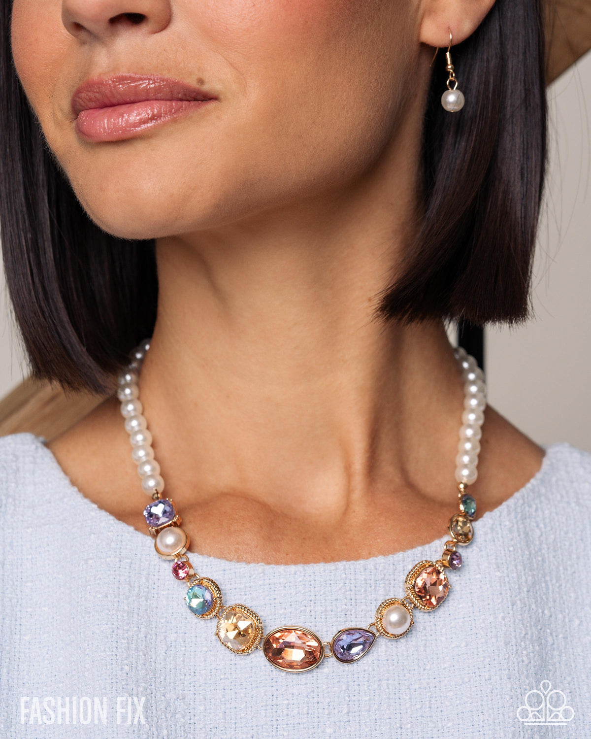 Fiercely 5th Avenue Set - June 2025 - Paparazzi Accessories- Necklace - CarasShop.com - Paparazzi Jewelry by Cara Jewels