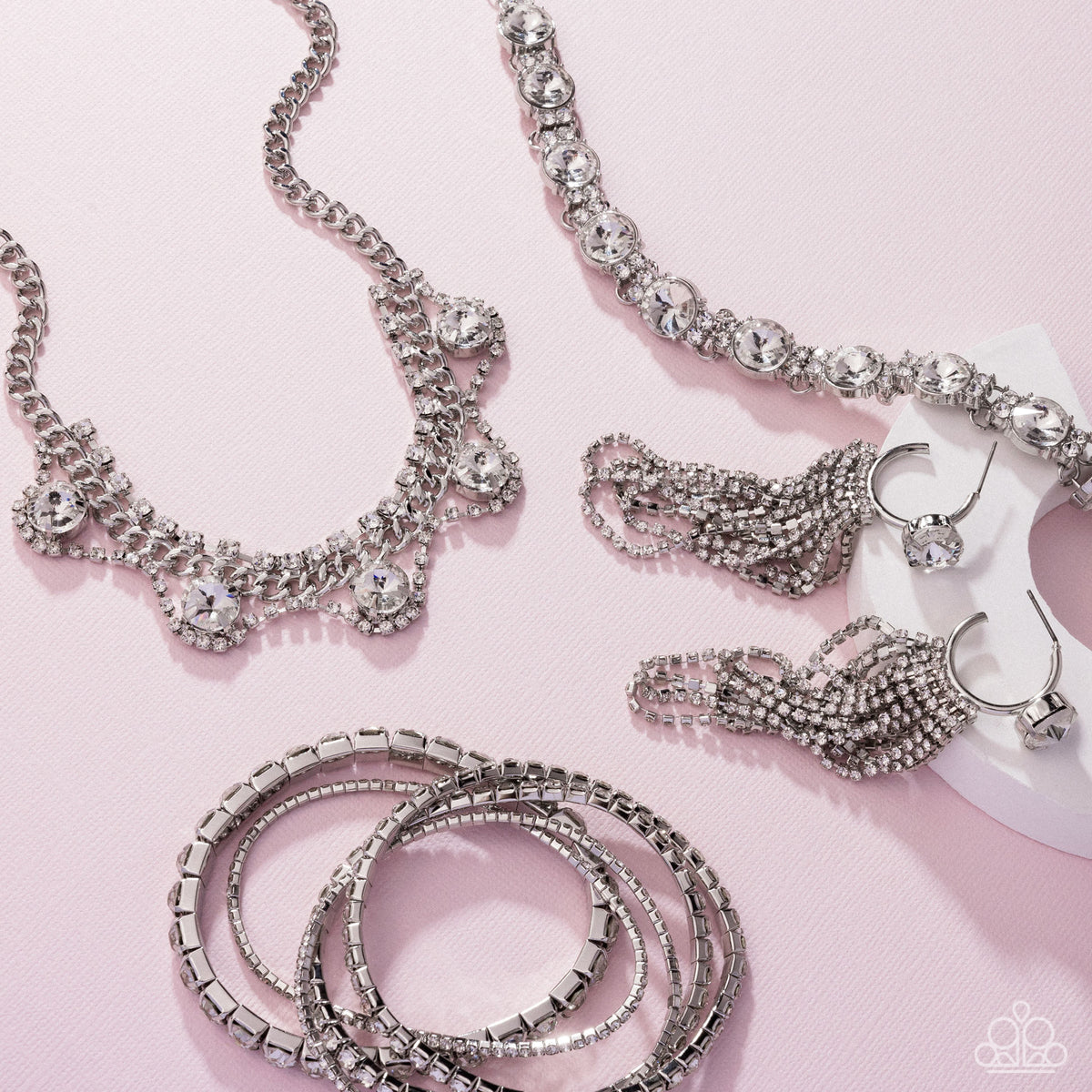 Fiercely 5th Avenue Set - March 2025 - Paparazzi Accessories- Set Collage - CarasShop.com - Paparazzi Jewelry by Cara Jewels