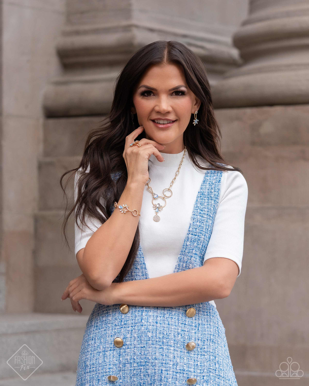 Fiercely 5th Avenue Set - May 2024 - Paparazzi Accessories- Complete Look - CarasShop.com - Paparazzi Jewelry by Cara Jewels