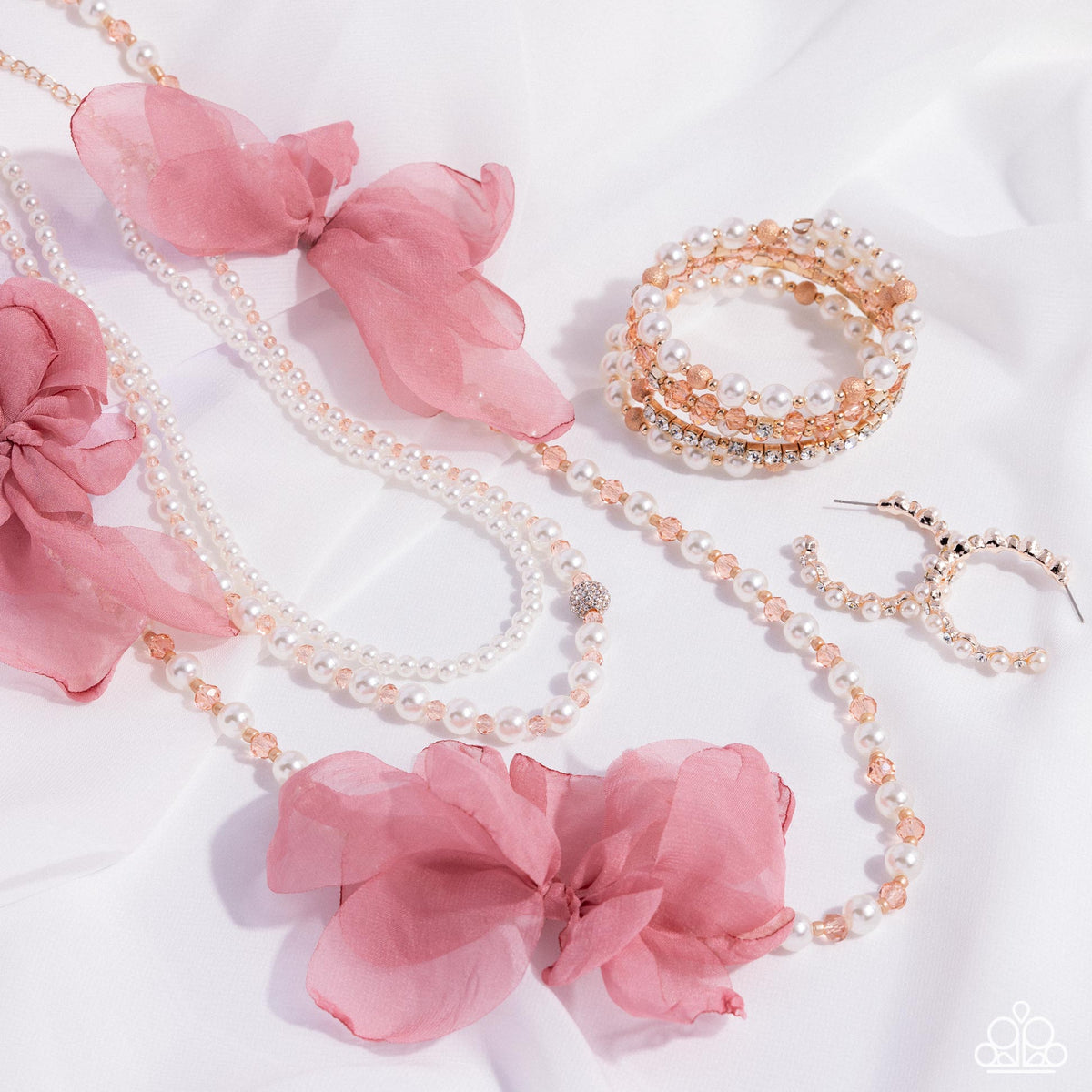 Glimpses of Malibu Set - December 2024 - Paparazzi Accessories- Set Collage - CarasShop.com - Paparazzi Jewelry by Cara Jewels