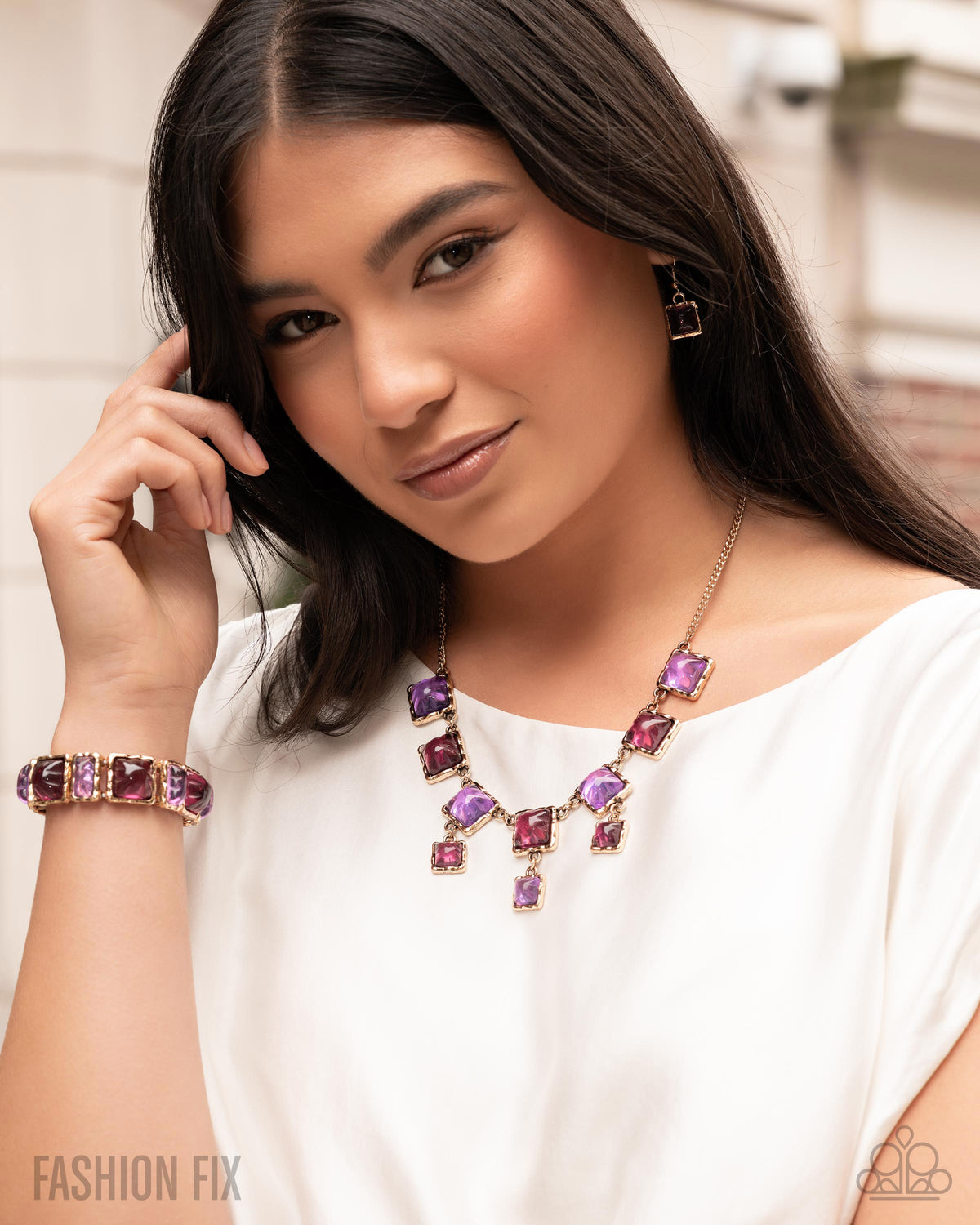 Glimpses of Malibu Set - December 2025 - Paparazzi Accessories- Complete Look - CarasShop.com - Paparazzi Jewelry by Cara Jewels