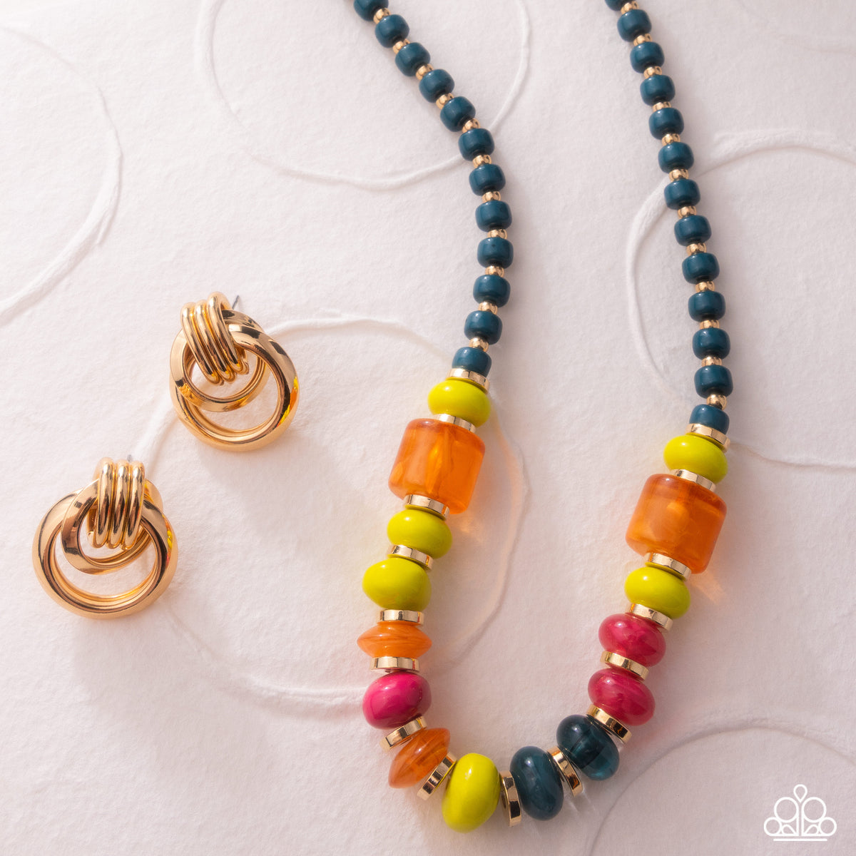 Glimpses of Malibu Set - July 2026 - Paparazzi Accessories- Flat Lay - CarasShop.com - Paparazzi Jewelry by Cara Jewels