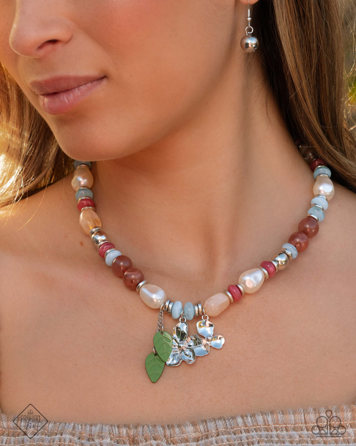 Glimpses of Malibu Set - March 2025 - Paparazzi Accessories- Necklace - CarasShop.com - Paparazzi Jewelry by Cara Jewels