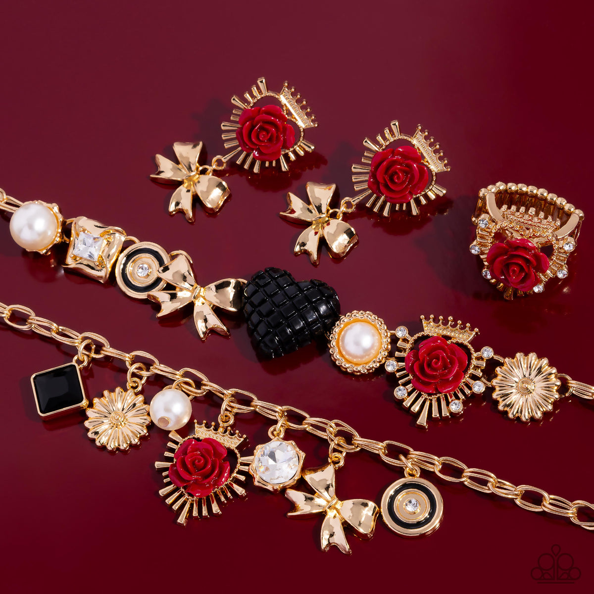 Glimpses of Malibu Set - November 2024 - Paparazzi Accessories- Set Collage - CarasShop.com - Paparazzi Jewelry by Cara Jewels