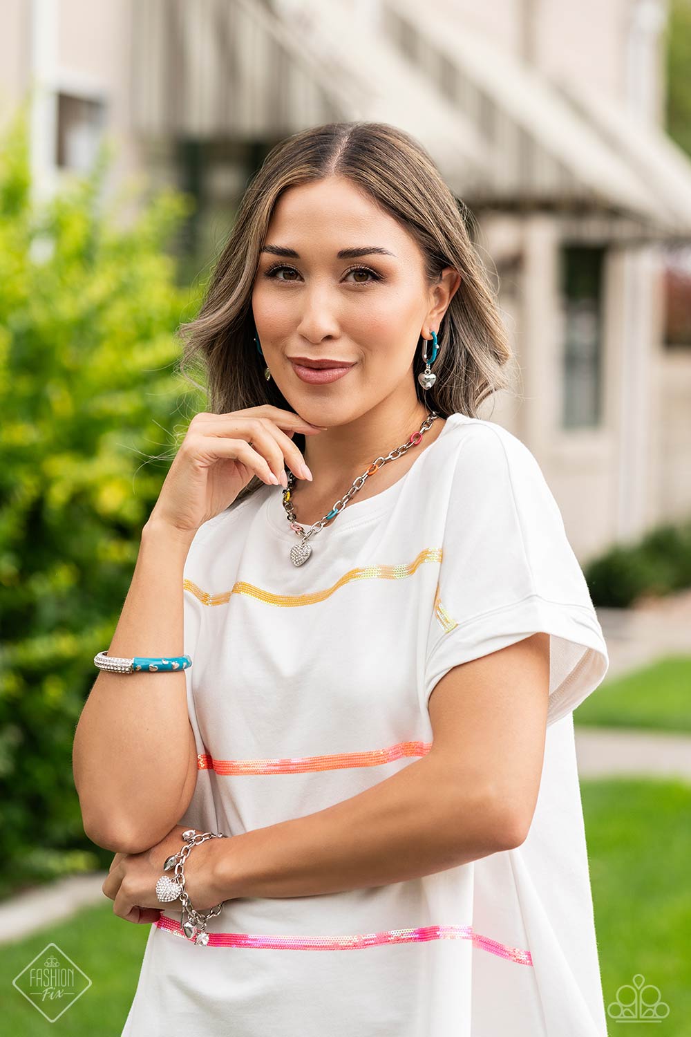 Glimpses of Malibu Set - October 2023 - Paparazzi Accessories- Complete Look - CarasShop.com - Paparazzi Jewelry by Cara Jewels