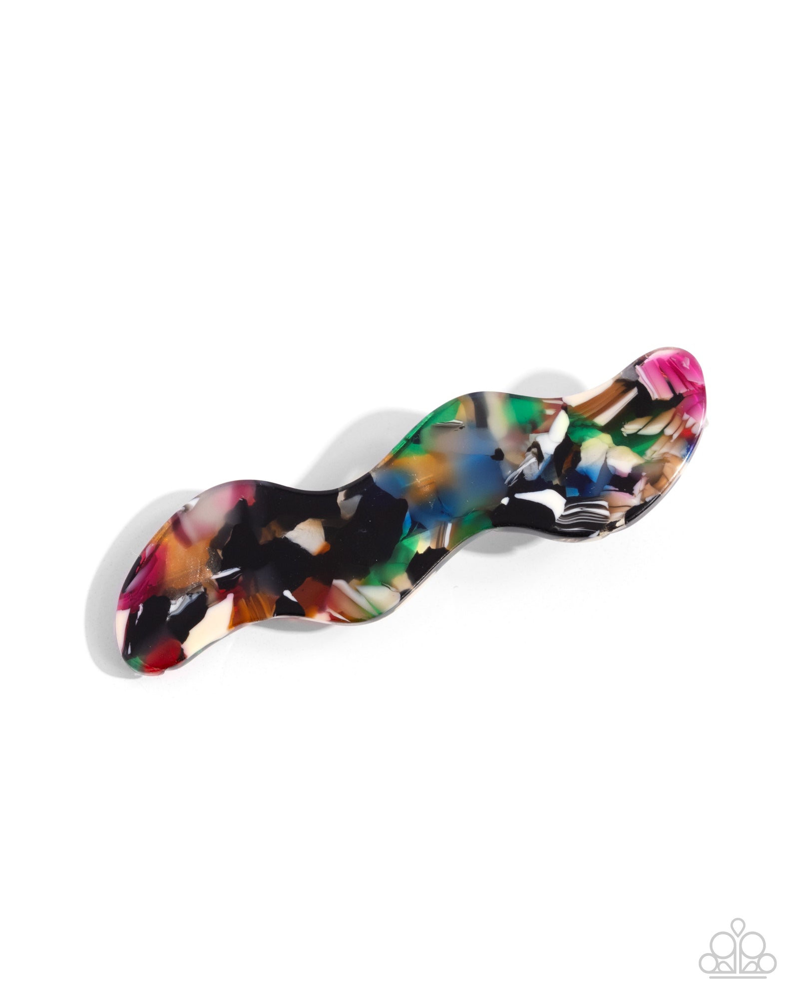 Haute Tropics Multi Hair Clip - Paparazzi Accessories- lightbox - CarasShop.com - Paparazzi Jewelry by Cara Jewels