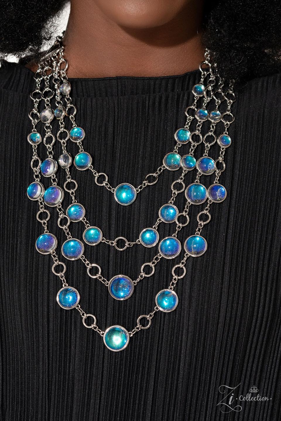 Hypnotic 2023 Zi Collection Necklace - Paparazzi Accessories- on model - CarasShop.com - Paparazzi Jewelry by Cara Jewels
