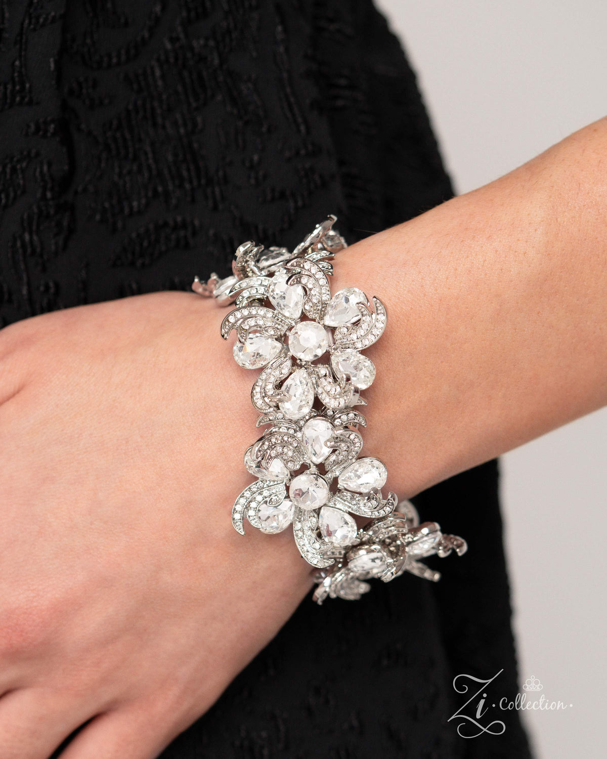 Indulgent Ideal 2024 Zi Collection Bracelet - Paparazzi Accessories- on model - CarasShop.com - Paparazzi Jewelry by Cara Jewels