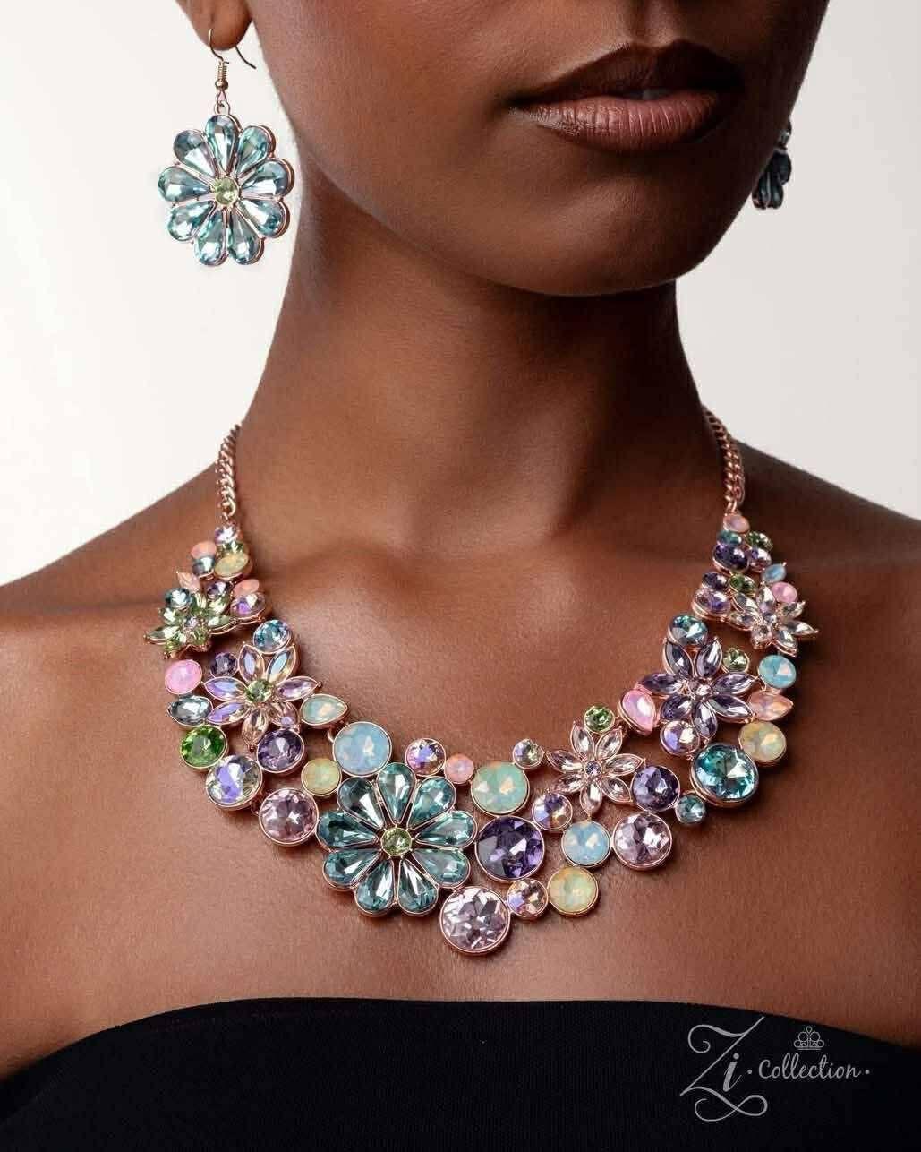 Innocent 2025 Zi Collection Necklace - Paparazzi Accessories- lightbox - CarasShop.com - Paparazzi Jewelry by Cara Jewels