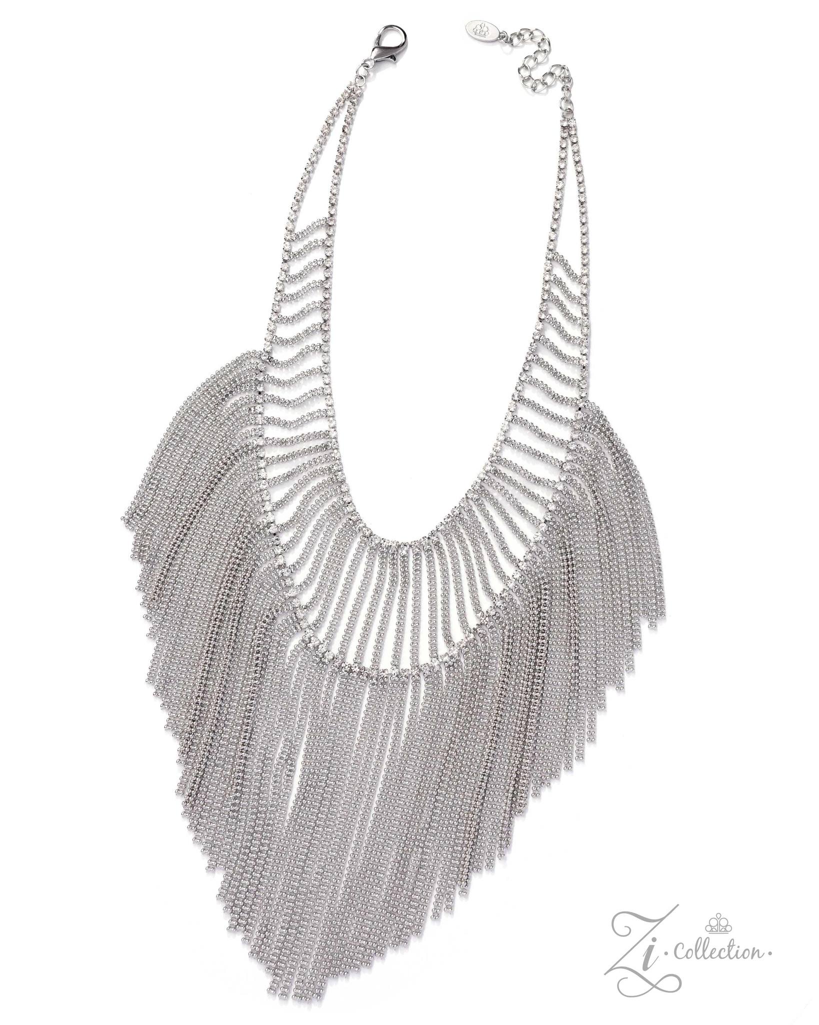 Intrepid 2025 Zi Collection Necklace - Paparazzi Accessories- lightbox - CarasShop.com - Paparazzi Jewelry by Cara Jewels