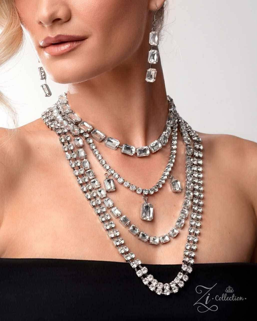 Lavish 2025 Zi Collection Necklace - Paparazzi Accessories- lightbox - CarasShop.com - Paparazzi Jewelry by Cara Jewels