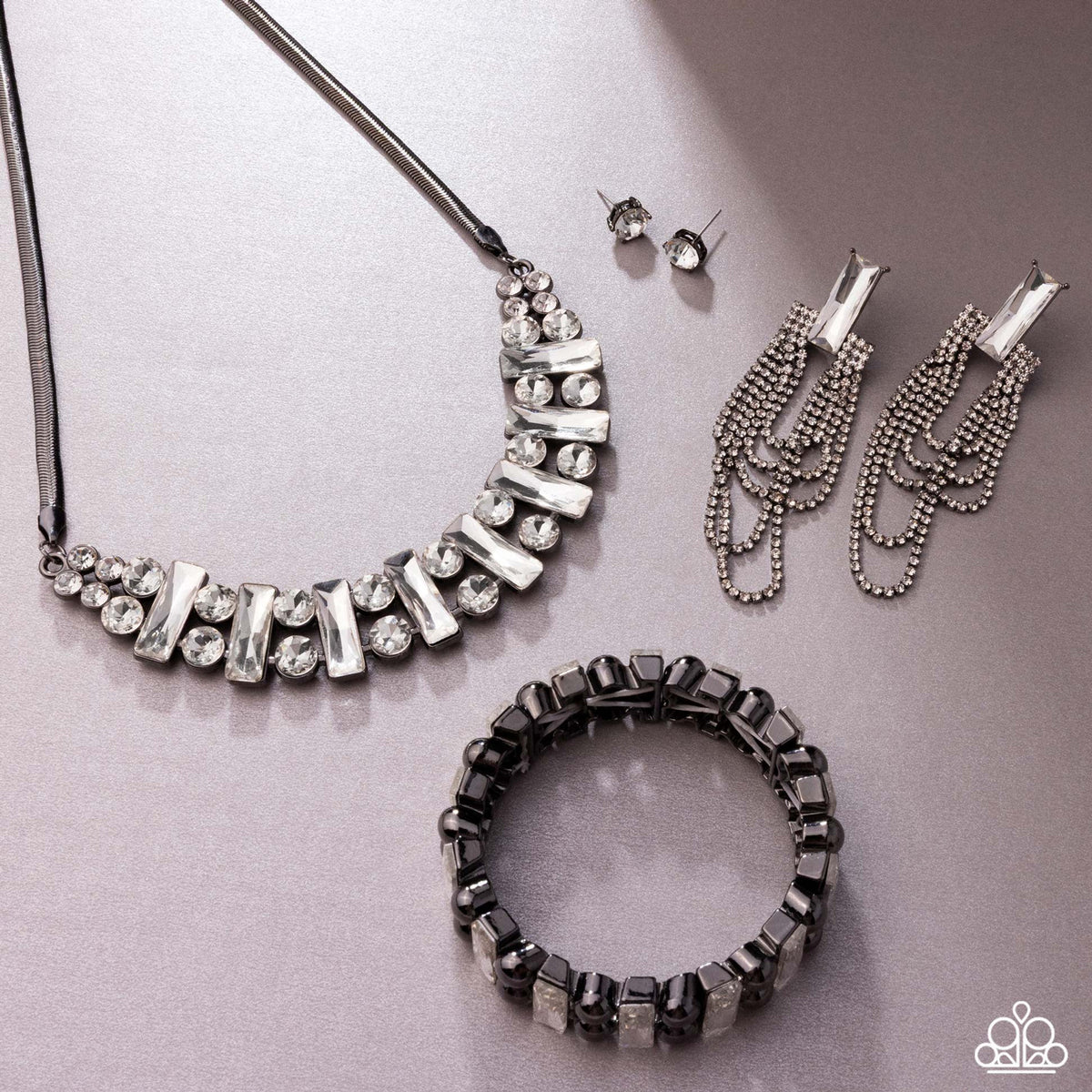 Magnificent Musings Set - April 2025 - Paparazzi Accessories- Set Collage - CarasShop.com - Paparazzi Jewelry by Cara Jewels