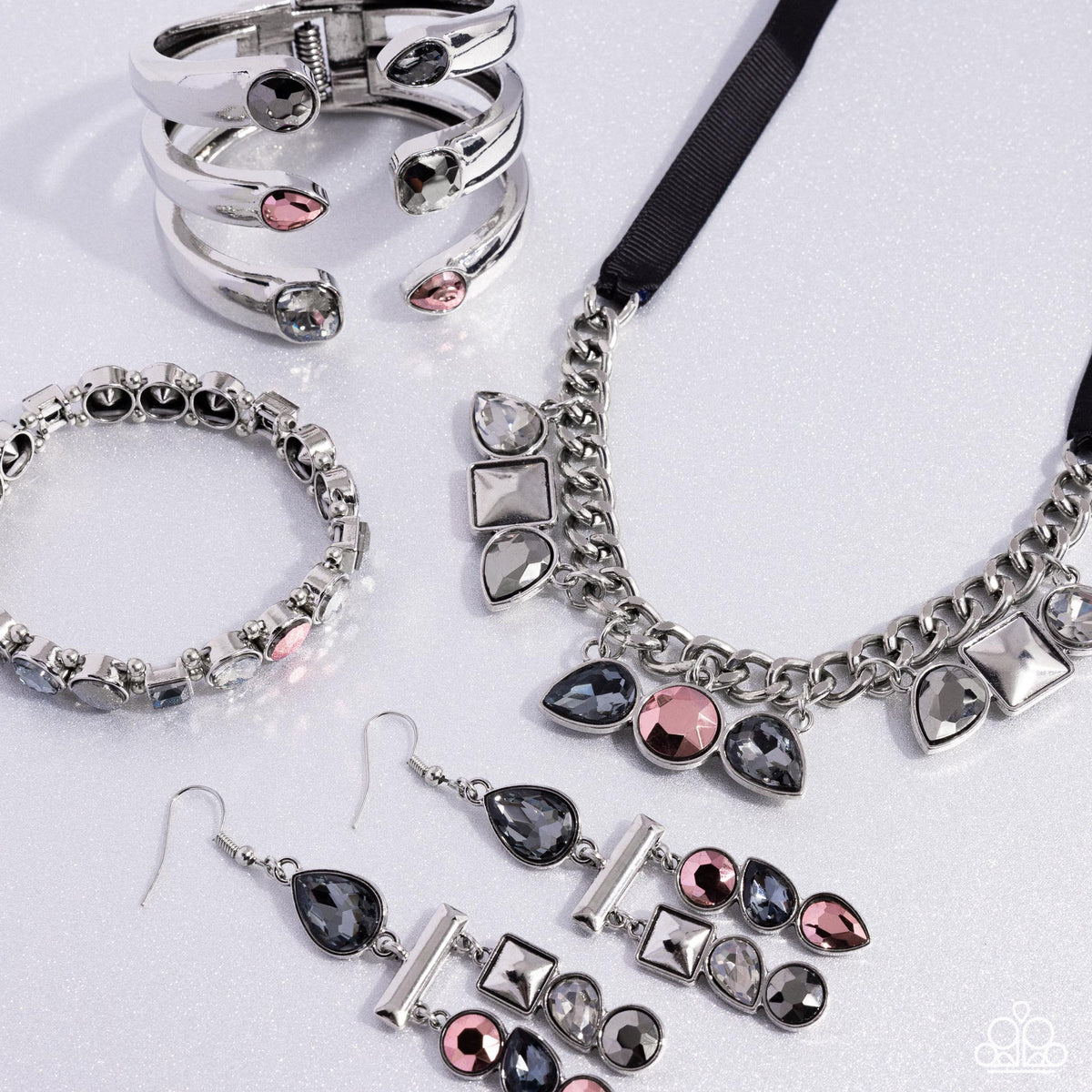 Magnificent Musings Set - December 2024 - Paparazzi Accessories- Set Collage - CarasShop.com - Paparazzi Jewelry by Cara Jewels