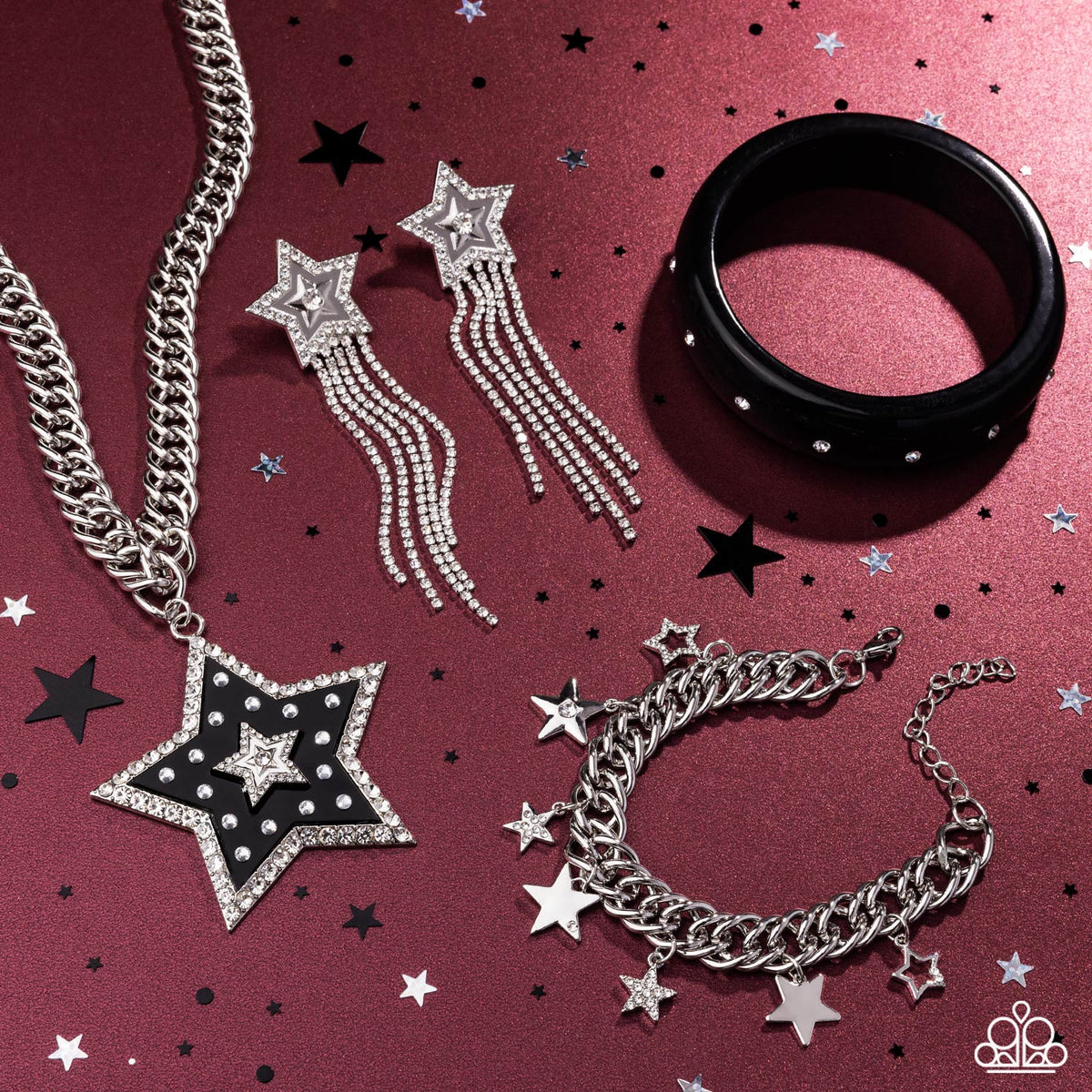 Magnificent Musings Set - February 2025 - Paparazzi Accessories- Set Collage - CarasShop.com - Paparazzi Jewelry by Cara Jewels