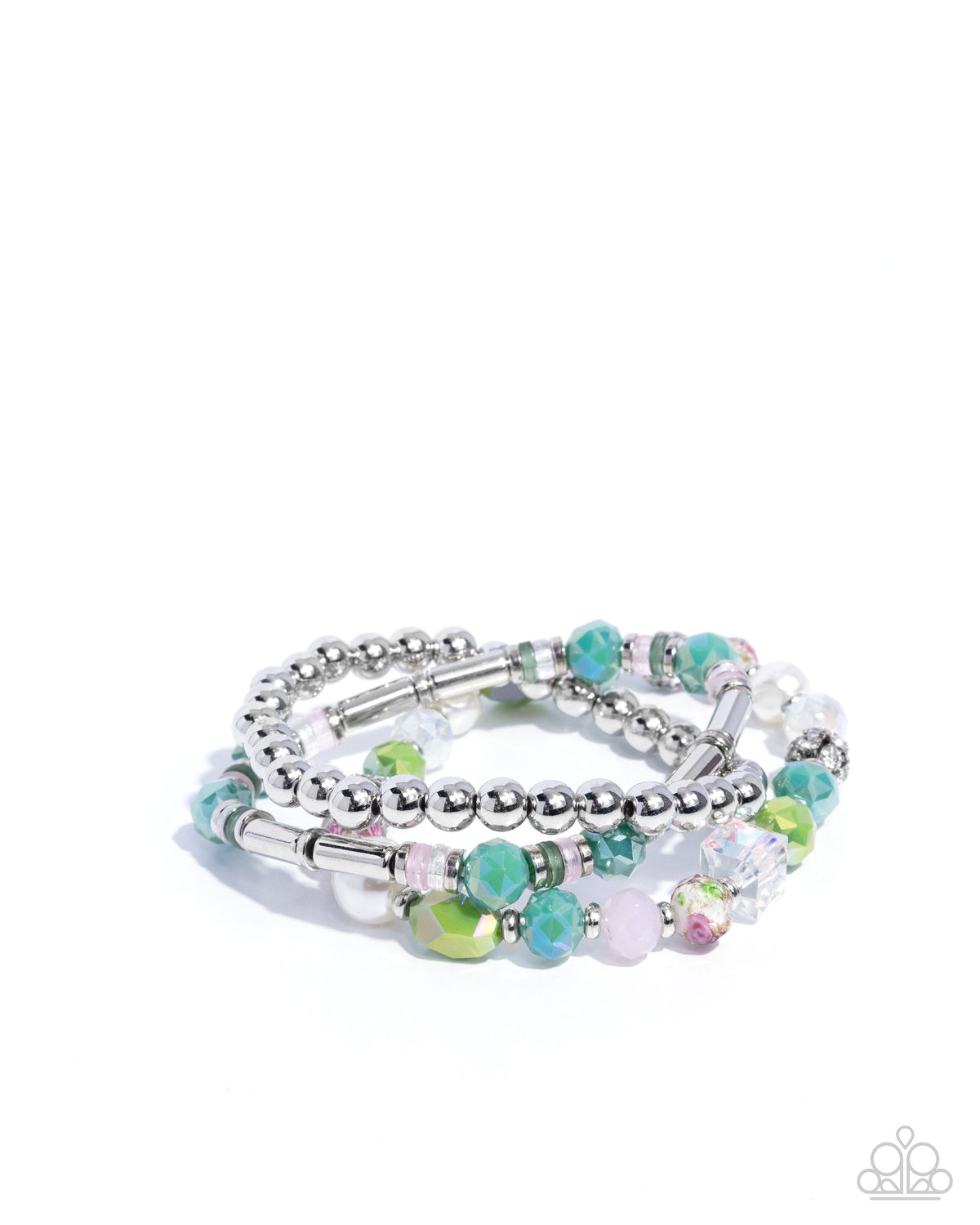 Nonstop Nostalgia Multi Bracelet - Paparazzi Accessories- lightbox - CarasShop.com - Paparazzi Jewelry by Cara Jewels