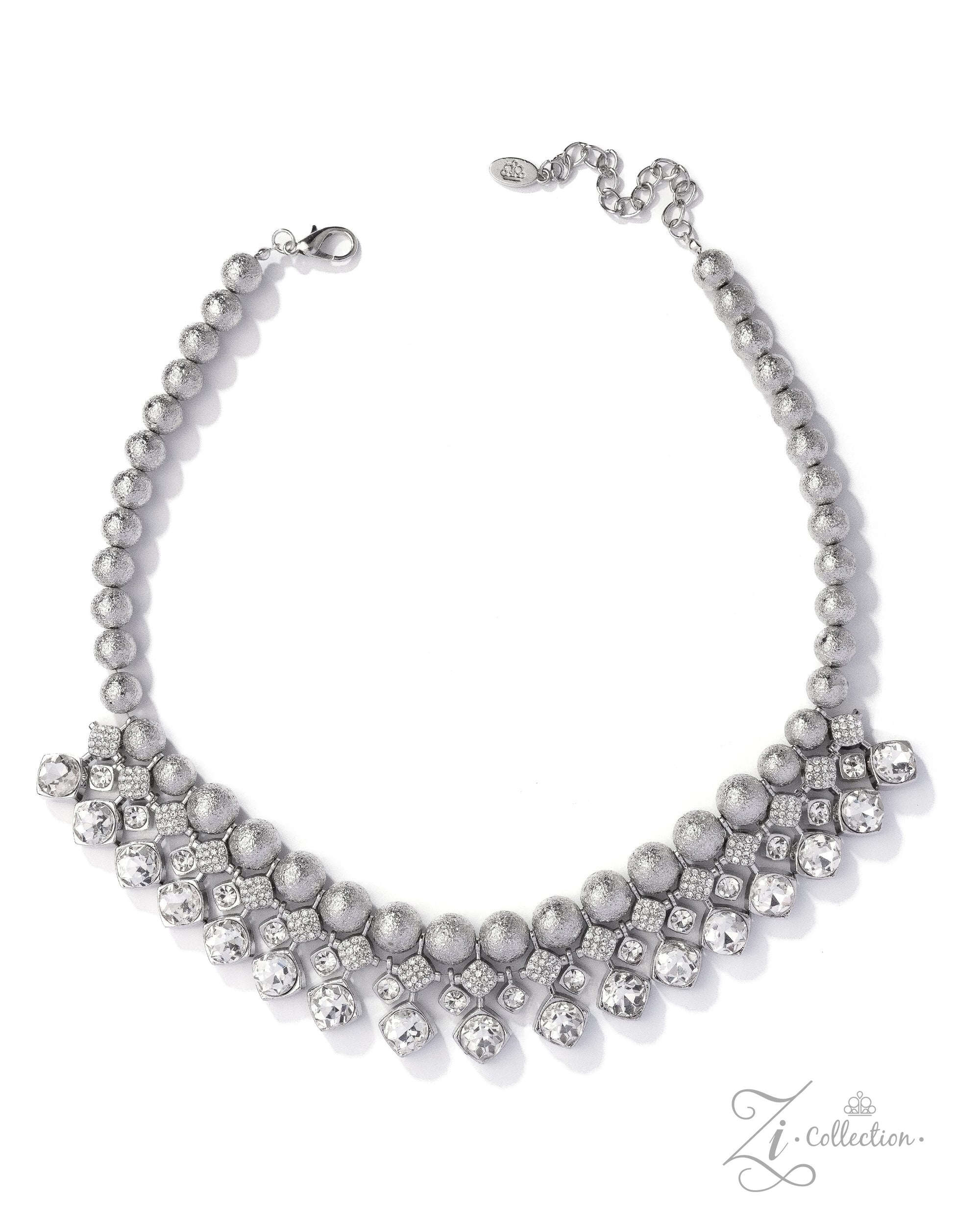 Pensive 2025 Zi Collection Necklace - Paparazzi Accessories- lightbox - CarasShop.com - Paparazzi Jewelry by Cara Jewels