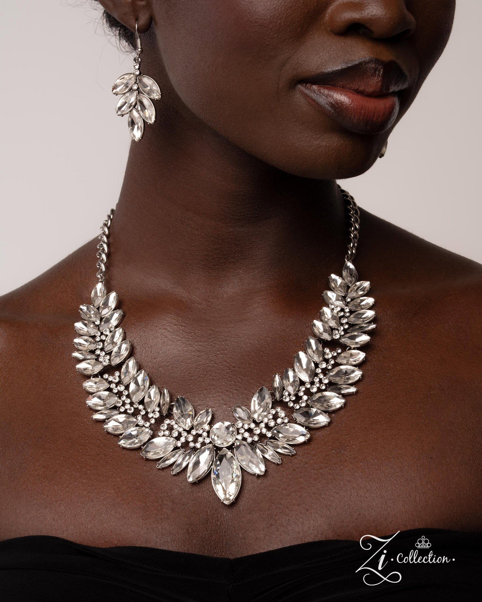 Poised 2025 Zi Collection Necklace - Paparazzi Accessories- lightbox - CarasShop.com - Paparazzi Jewelry by Cara Jewels