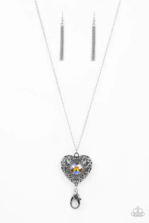 Prismatic Passion Multi Necklace - Paparazzi Accessories- lightbox - CarasShop.com - Paparazzi Jewelry by Cara Jewels
