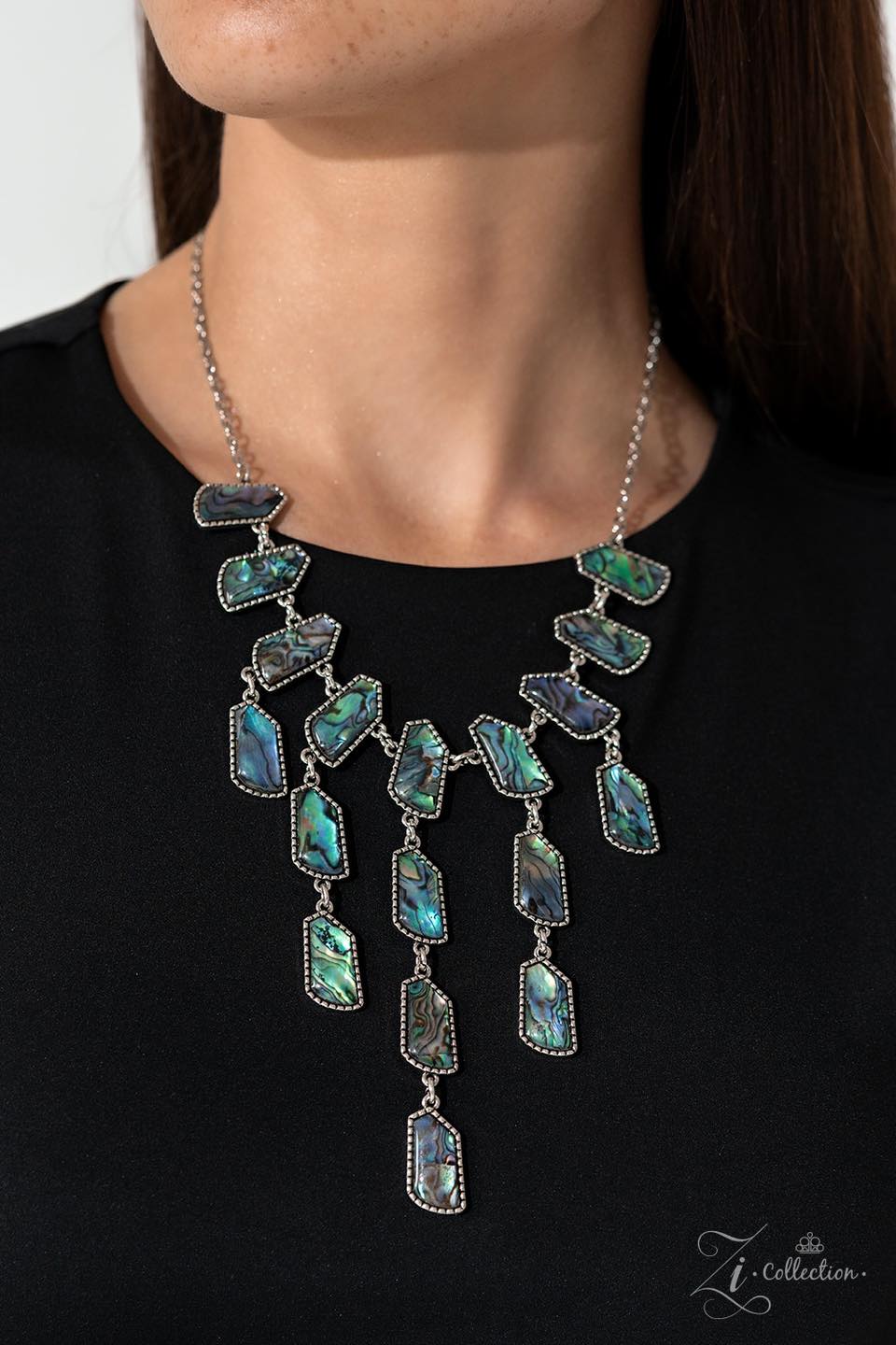 Reverie 2023 Zi Collection Necklace - Paparazzi Accessories- lightbox - CarasShop.com - Paparazzi Jewelry by Cara Jewels