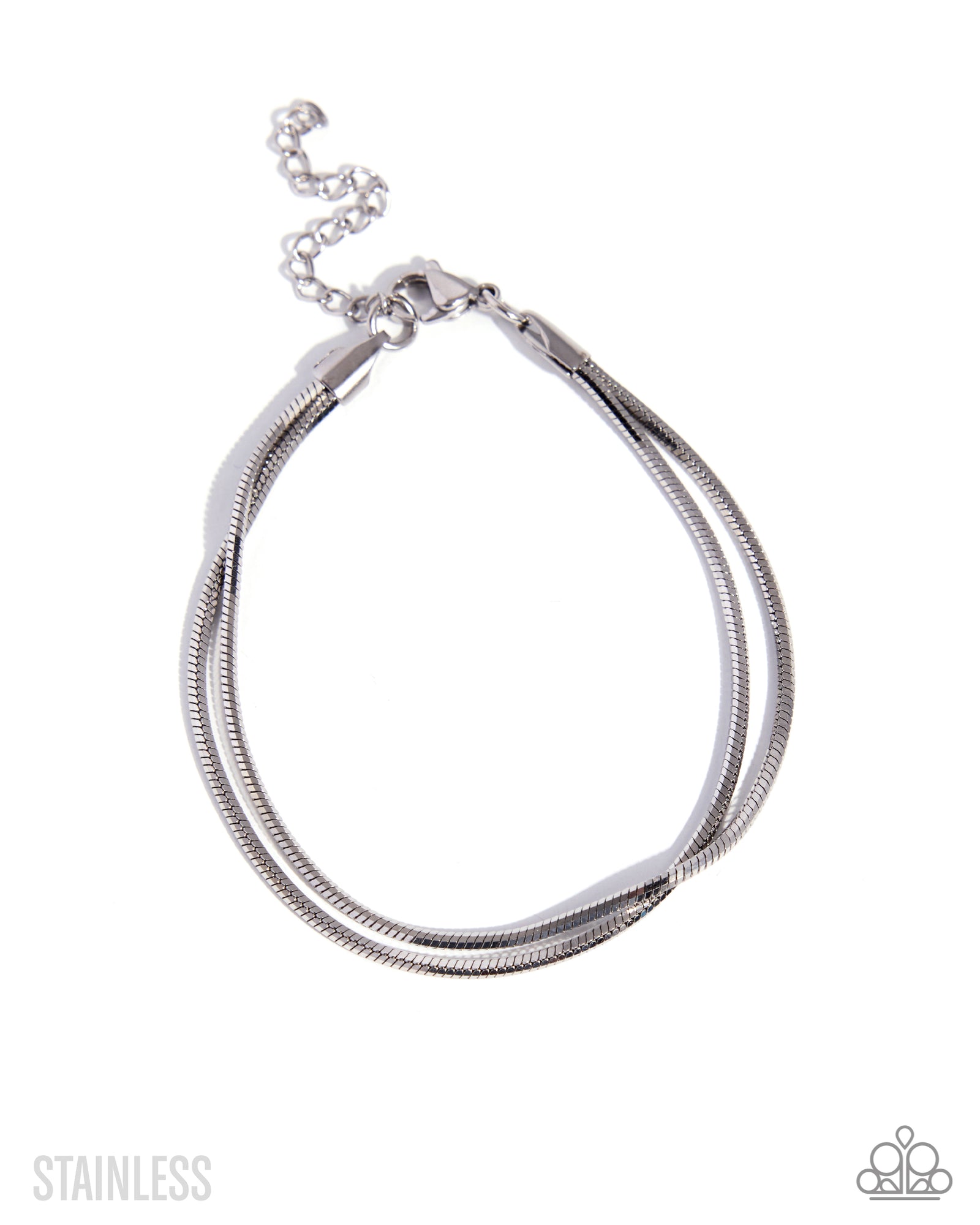 Sassy Sensei Silver Chain Bracelet - Paparazzi Accessories- lightbox - CarasShop.com - Paparazzi Jewelry by Cara Jewels