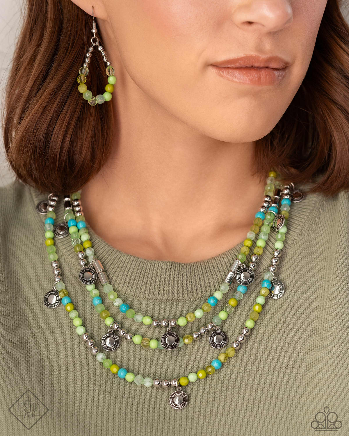 Simply Santa Fe Set - April 2024 - Paparazzi Accessories- Necklace - CarasShop.com - Paparazzi Jewelry by Cara Jewels