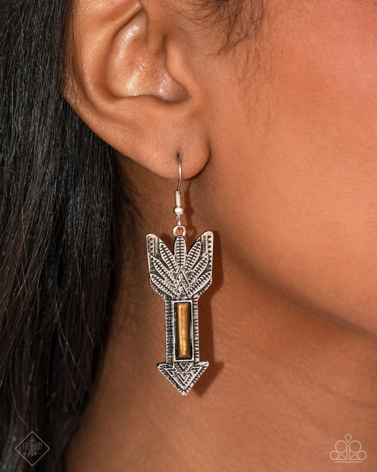 Simply Santa Fe Set - April 2025 - Paparazzi Accessories- Earrings - CarasShop.com - Paparazzi Jewelry by Cara Jewels