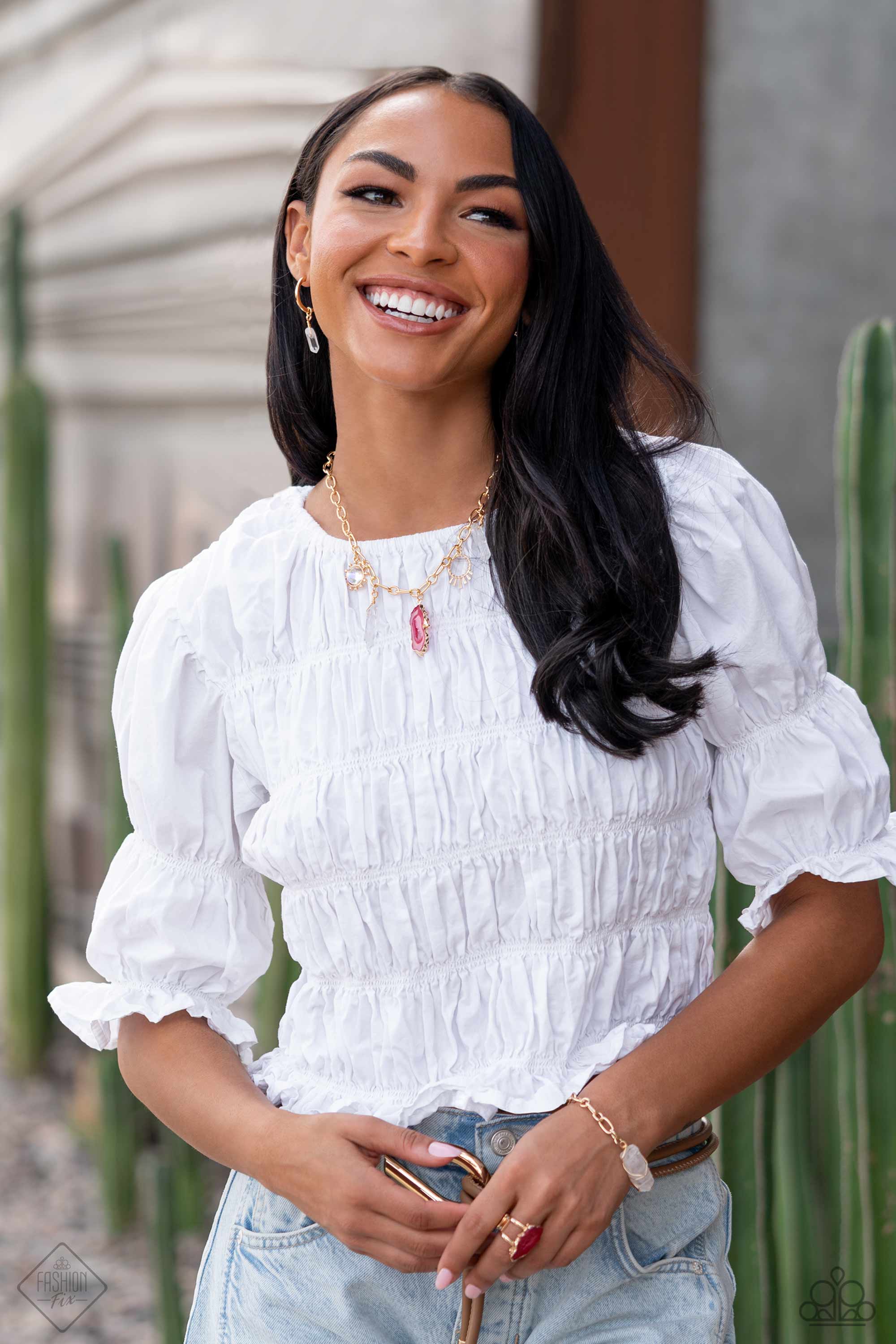 Simply Santa Fe Set - January 2024 - Paparazzi Accessories- Complete Look - CarasShop.com - Paparazzi Jewelry by Cara Jewels