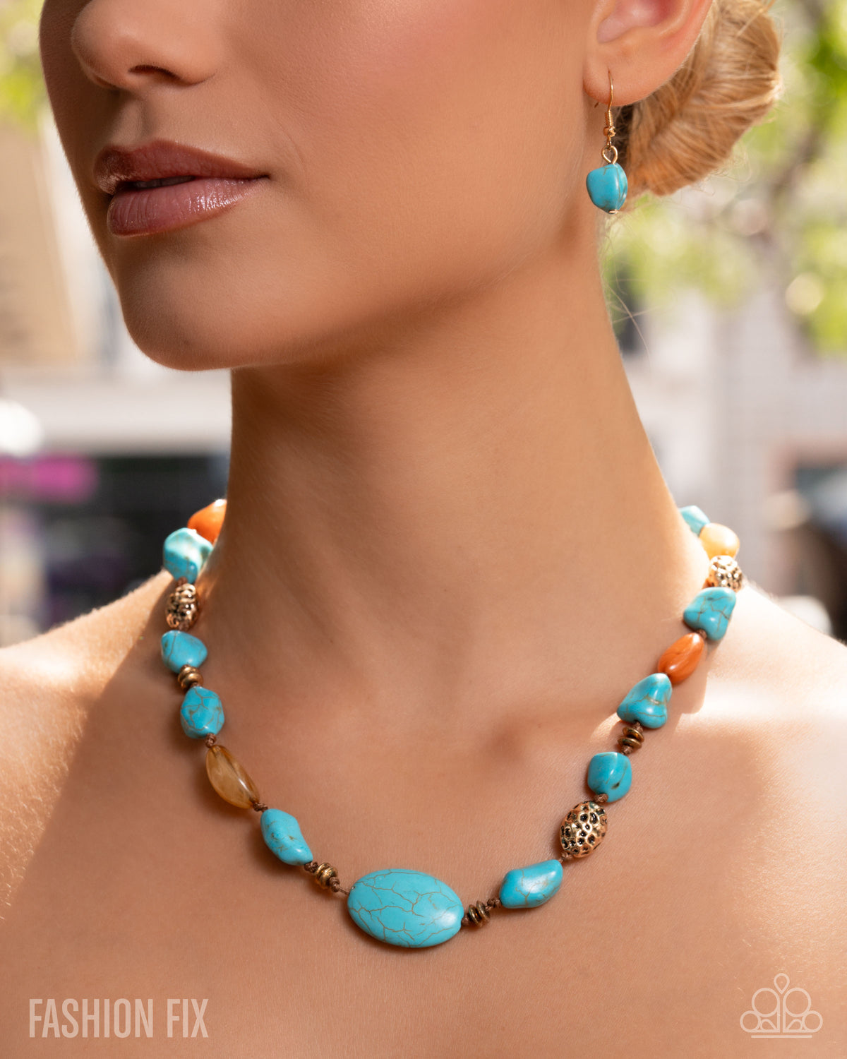 Simply Santa Fe Set - January 2026 - Paparazzi Accessories- Necklace - CarasShop.com - Paparazzi Jewelry by Cara Jewels