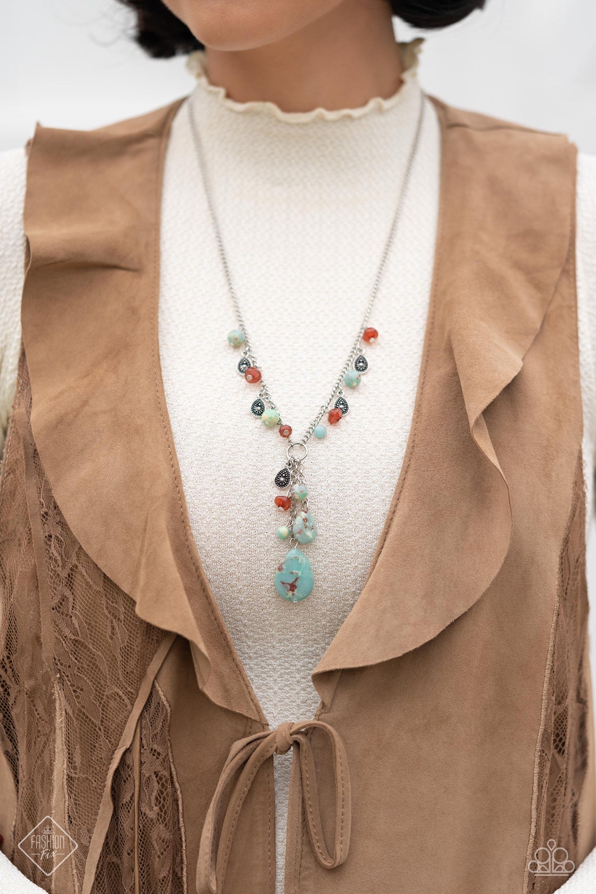 Simply Santa Fe Set - July 2023 - Paparazzi Accessories- Necklace - CarasShop.com - Paparazzi Jewelry by Cara Jewels