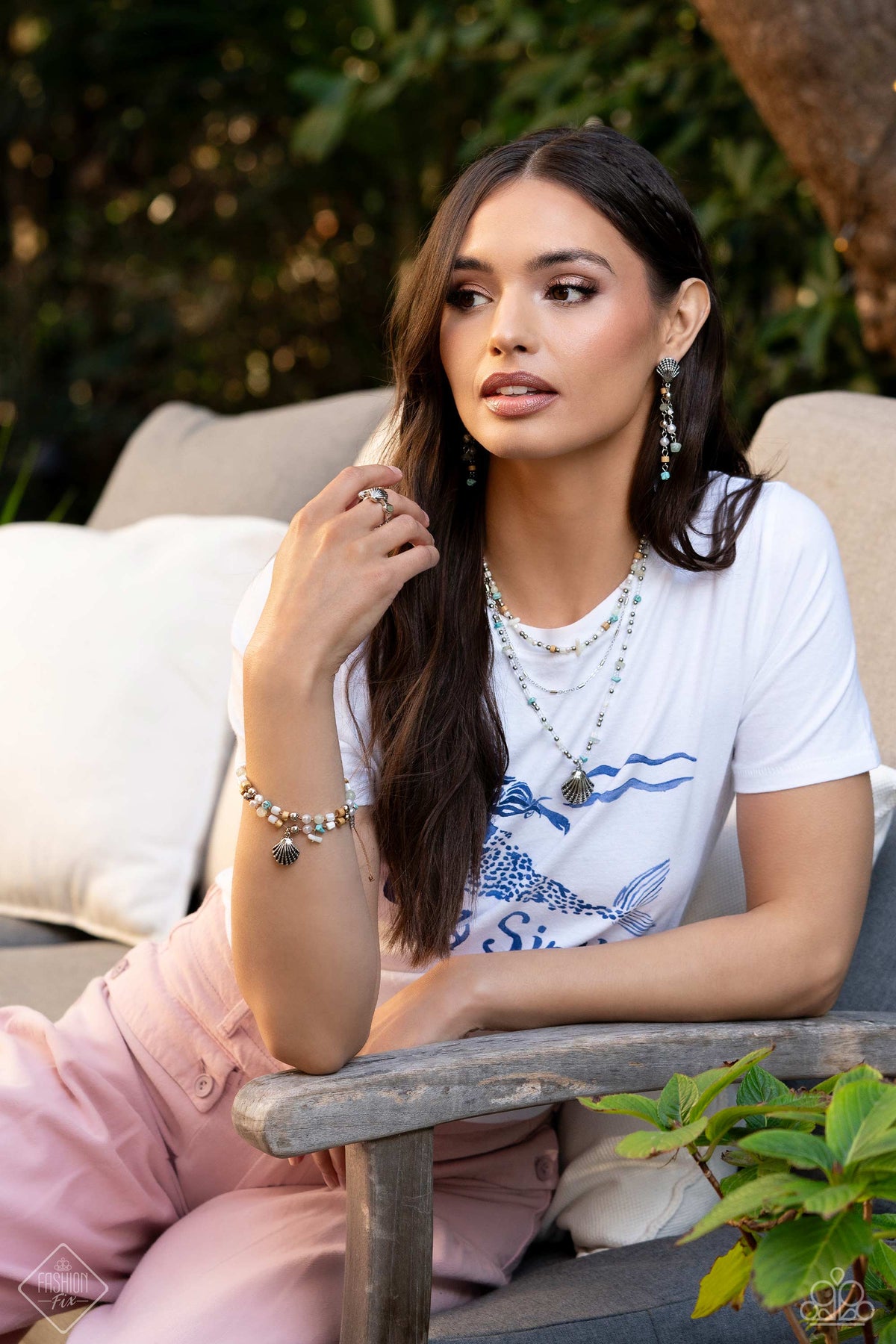 Simply Santa Fe Set - March 2024 - Paparazzi Accessories- Complete Look - CarasShop.com - Paparazzi Jewelry by Cara Jewels