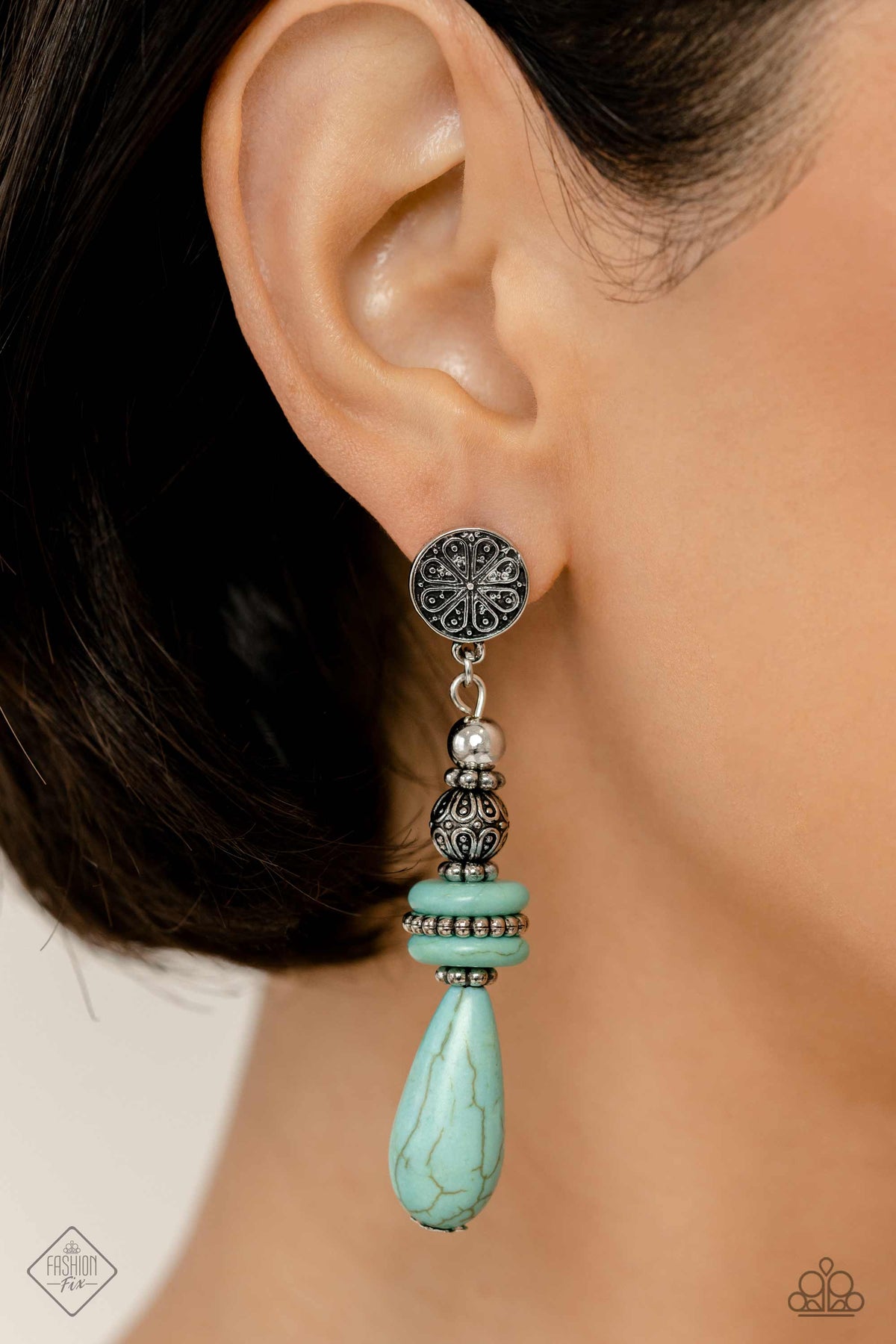 Simply Santa Fe Set - May 2023 - Paparazzi Accessories- Earrings - CarasShop.com - Paparazzi Jewelry by Cara Jewels