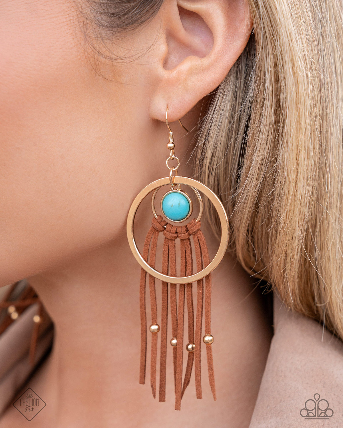 Simply Santa Fe Set - November 2024 - Paparazzi Accessories- Earrings - CarasShop.com - Paparazzi Jewelry by Cara Jewels
