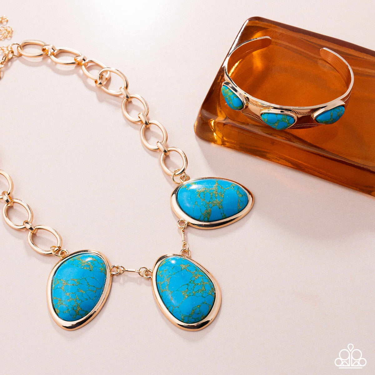 Simply Santa Fe Set - November 2025 - Paparazzi Accessories- Bracelet - CarasShop.com - Paparazzi Jewelry by Cara Jewels