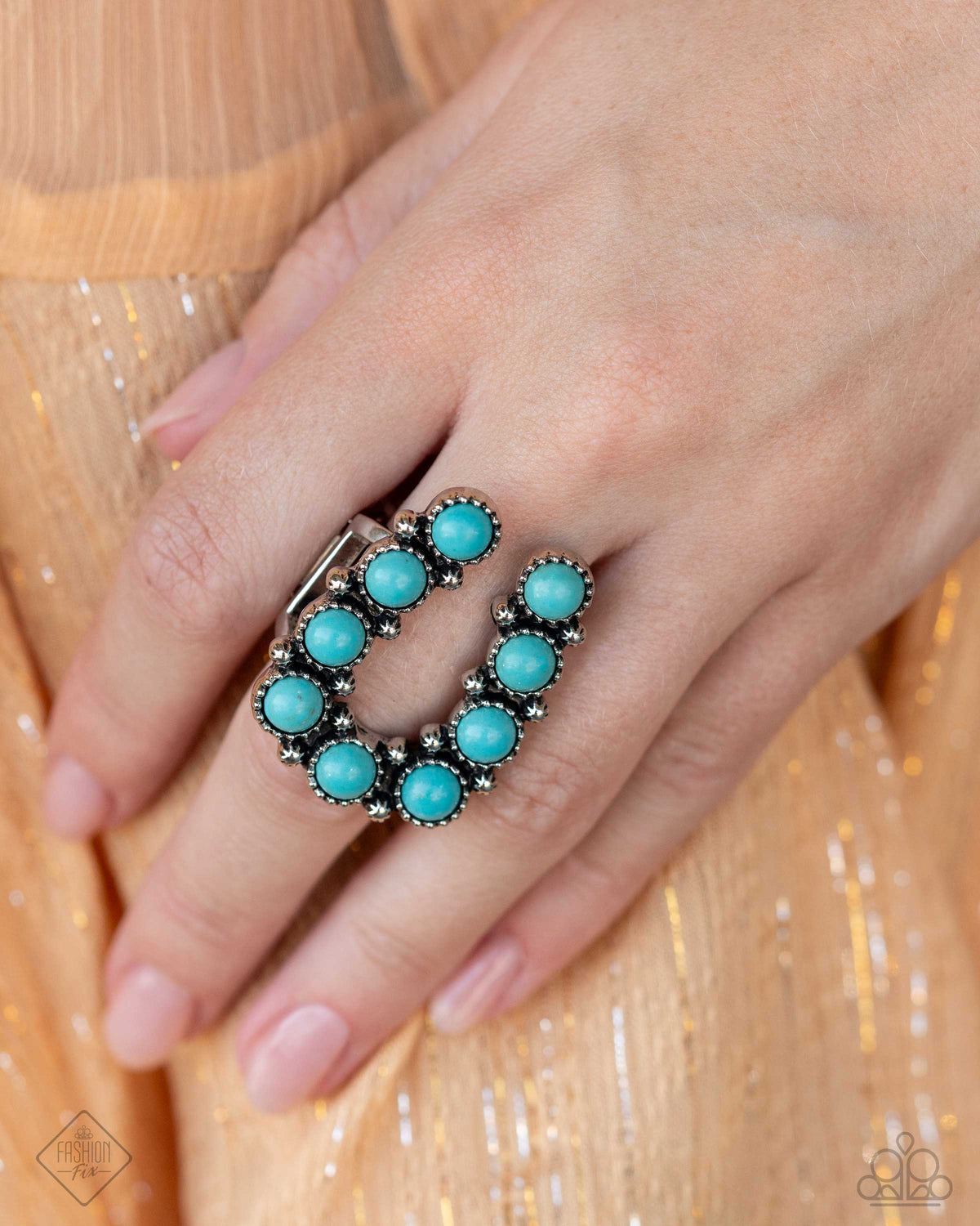 Simply Santa Fe Set - September 2024 - Paparazzi Accessories- Ring - CarasShop.com - Paparazzi Jewelry by Cara Jewels