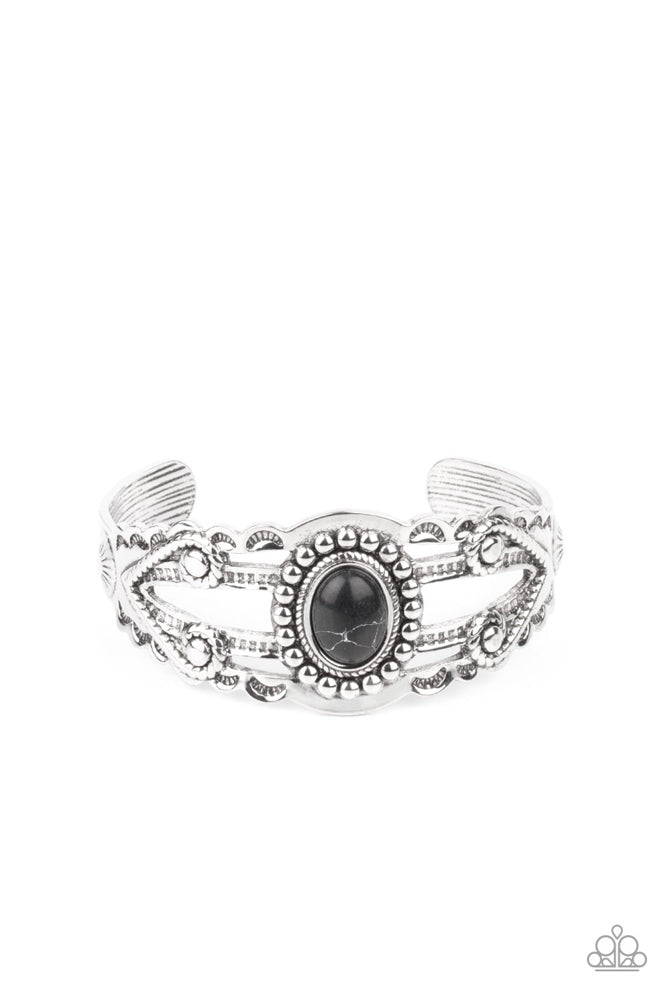 Sonoran Soul Searcher Black Bracelet - Paparazzi Accessories- lightbox - CarasShop.com - Paparazzi Jewelry by Cara Jewels
