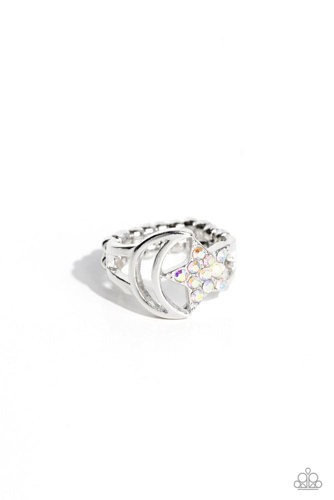 Stargazing Style Multi Ring - Paparazzi Accessories- lightbox - CarasShop.com - Paparazzi Jewelry by Cara Jewels