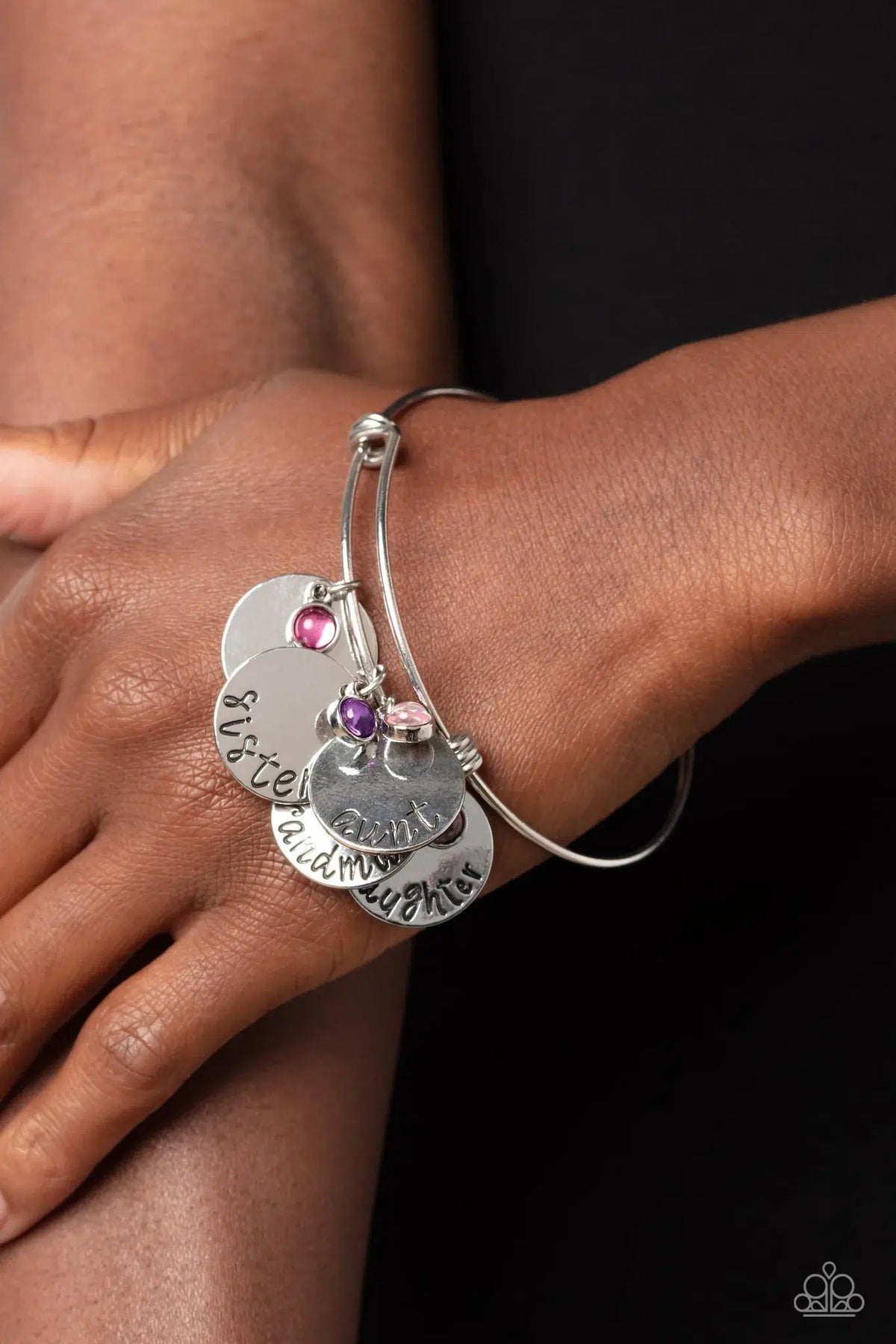 Starring Role Multi Bracelet - Paparazzi Accessories- on model - CarasShop.com - Paparazzi Jewelry by Cara Jewels